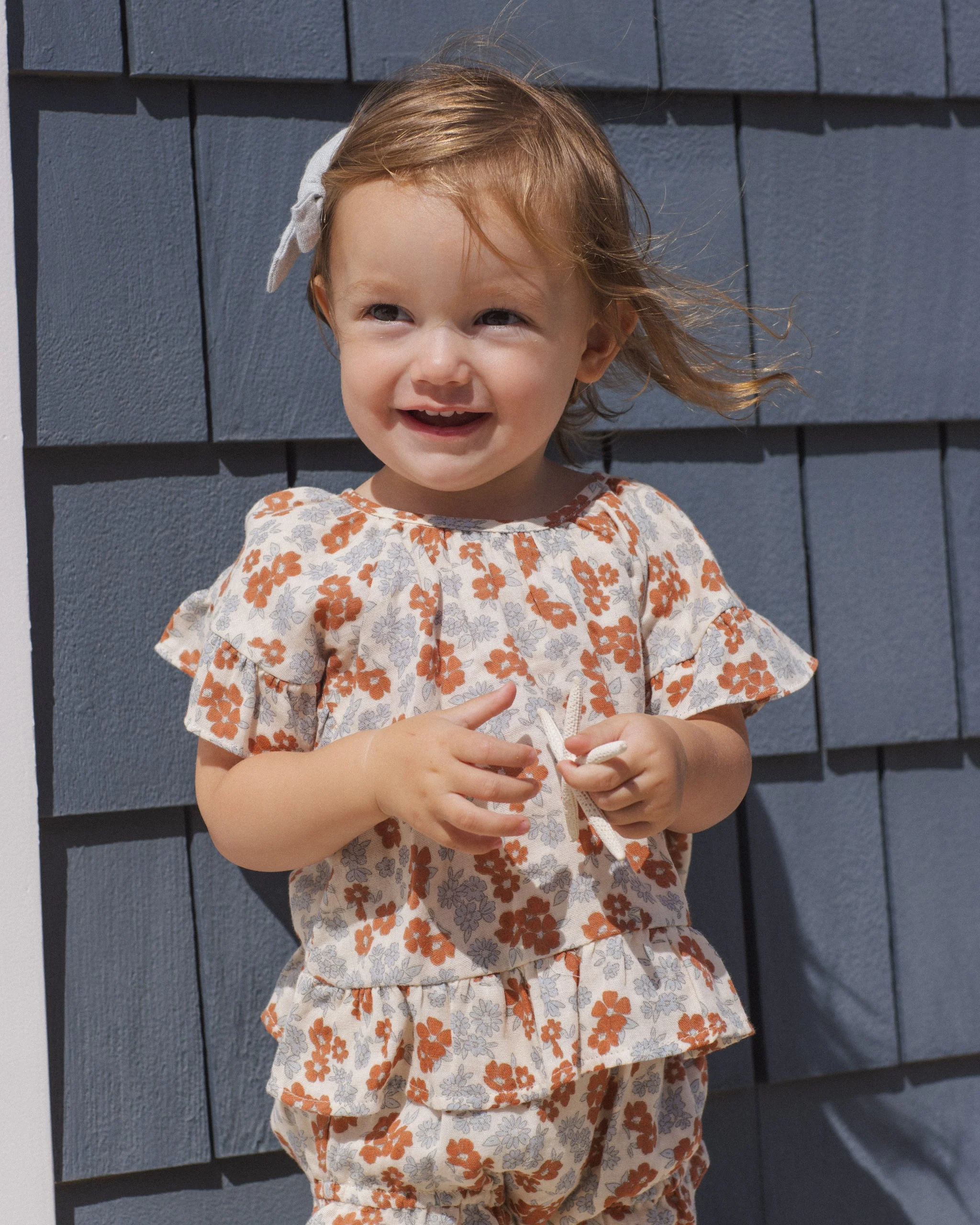Butterfly Top & Bloomer Set Americana Floral - Image 3