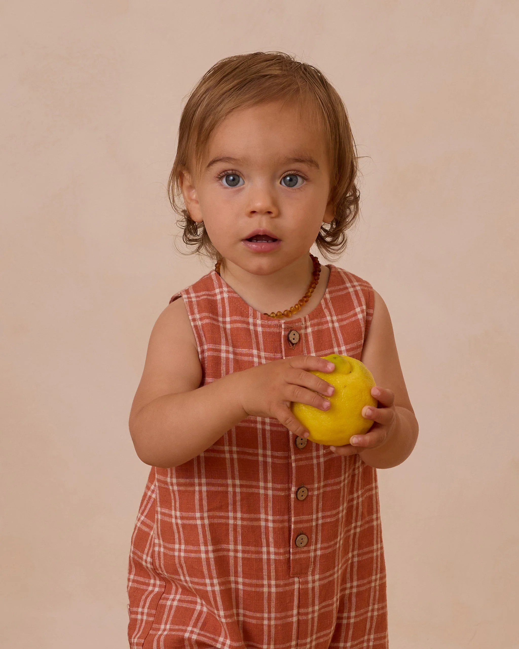 Button Jumpsuit || Poppy Check - Image 4