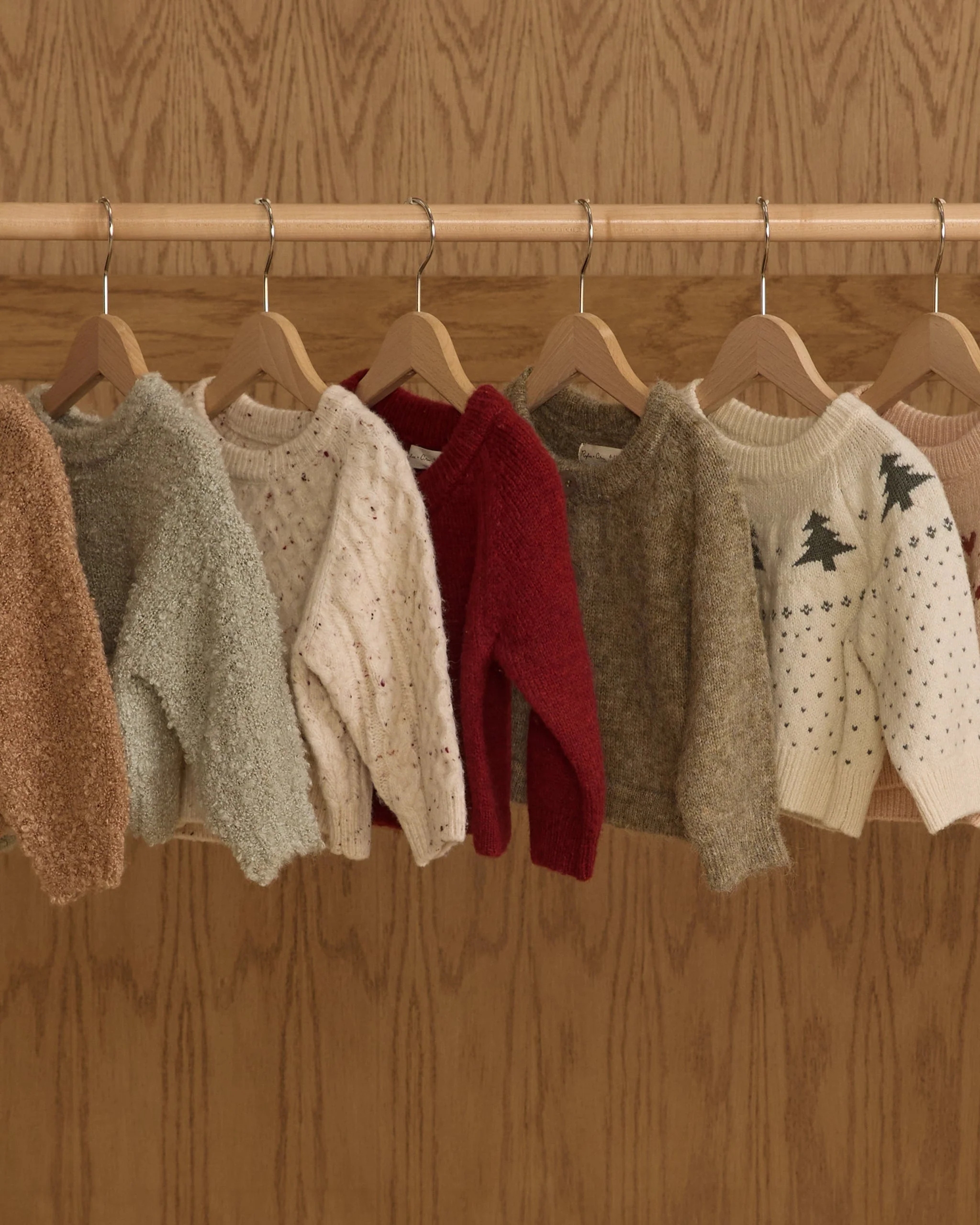 Cable Knit Sweater || Natural Speckled - Image 5