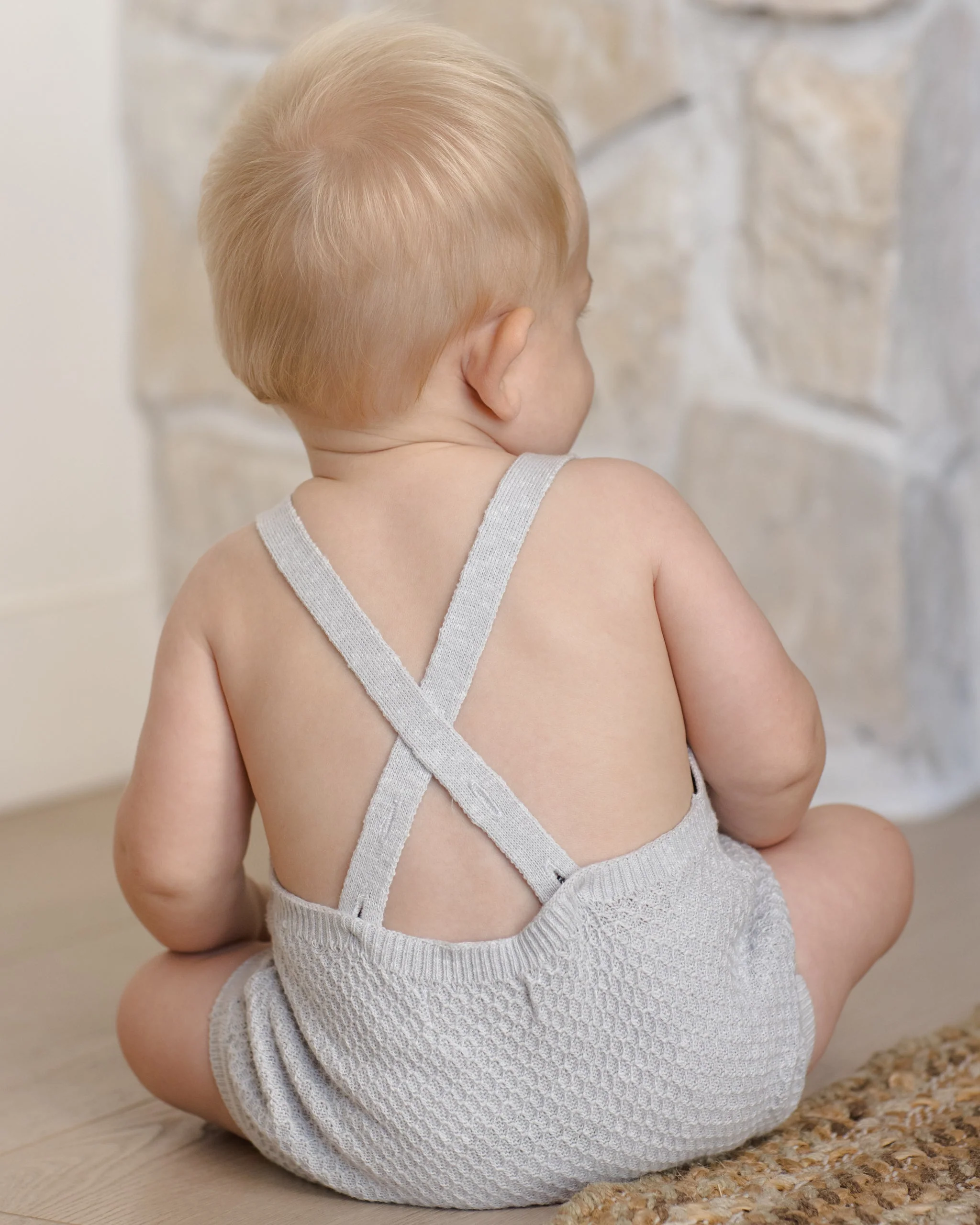 Caleb Knit Shortall Heathered Sky - Image 3