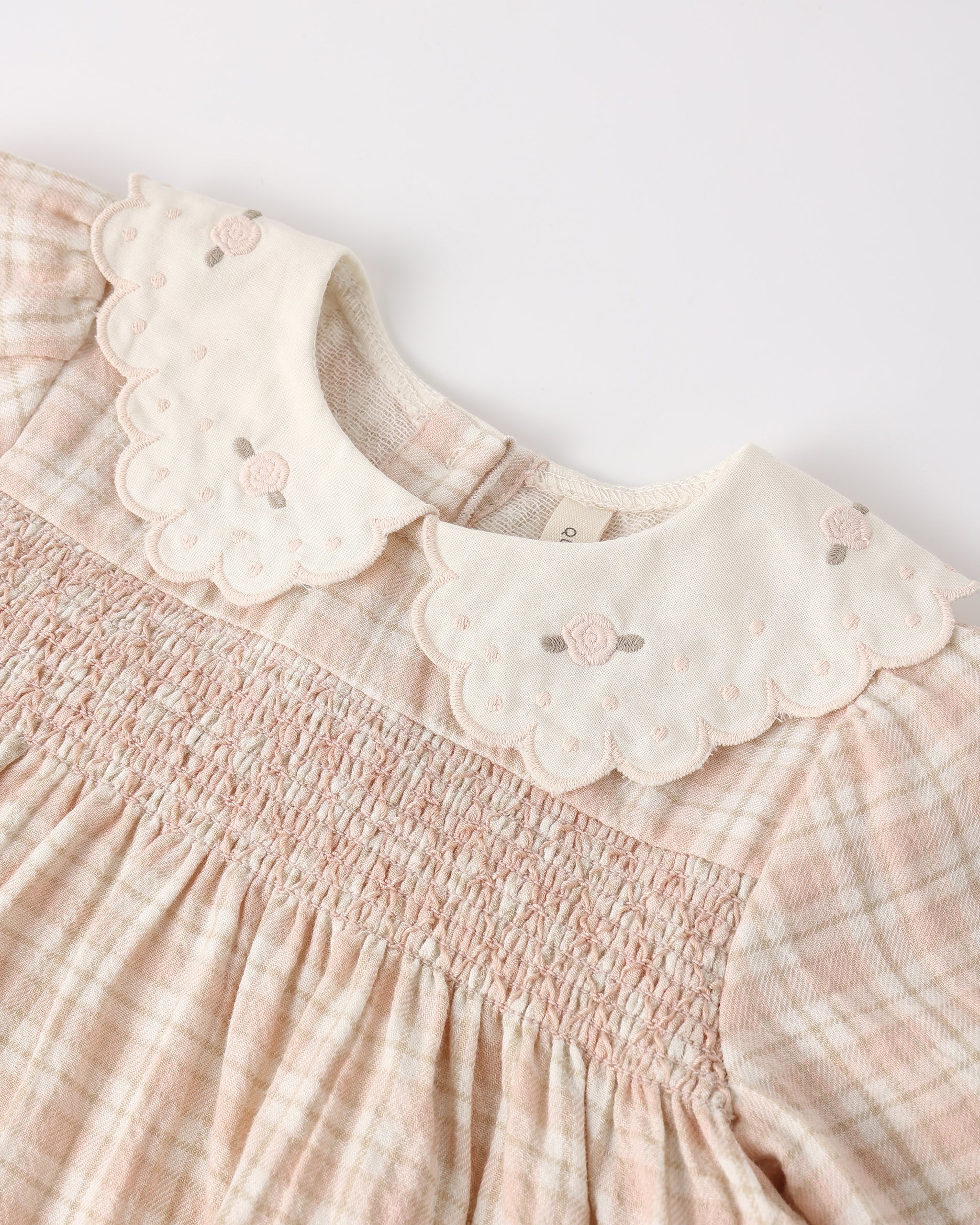 Callie Dress Pink Plaid - Image 6