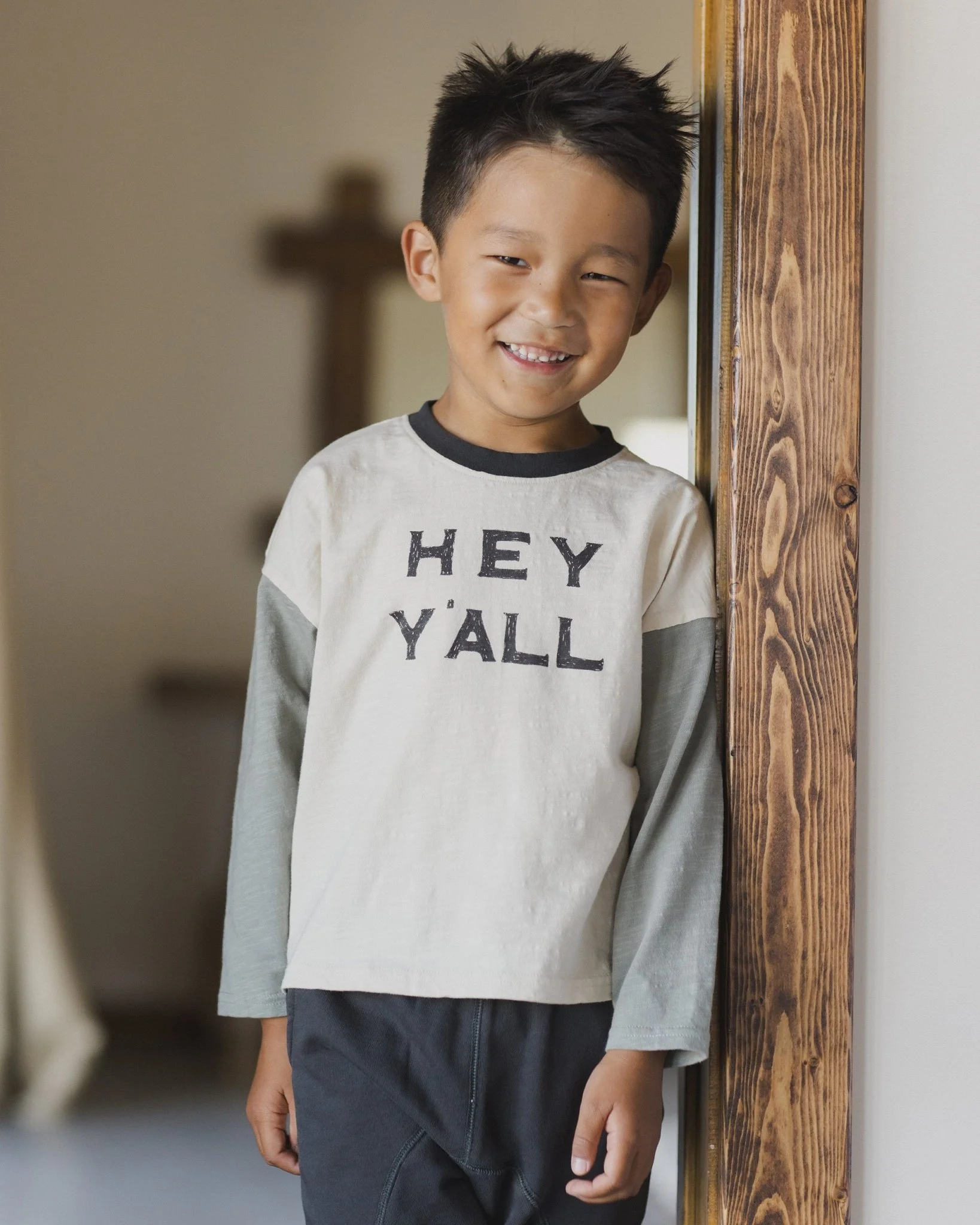 Camden Long Sleeve Tee || Hey Y'All - Image 2