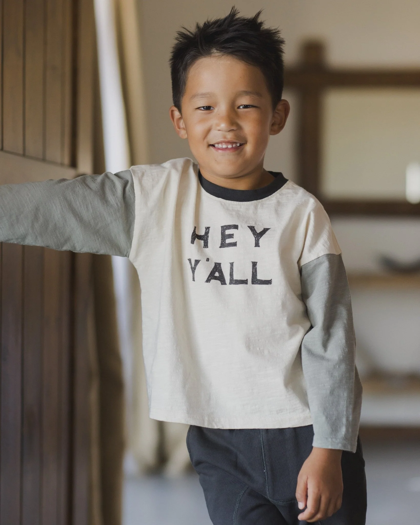 Camden Long Sleeve Tee || Hey Y'All - Image 4