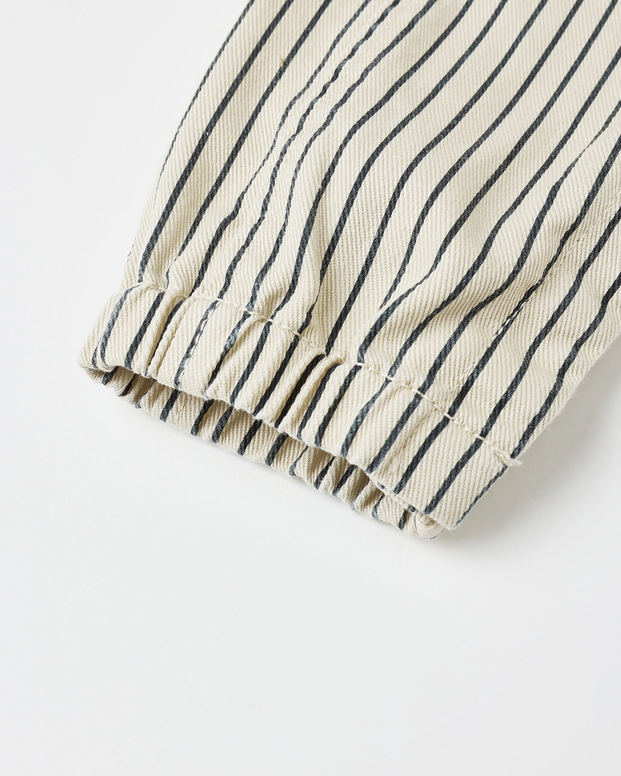 Cargo Baby Overall || Navy Pinstripe - Image 2