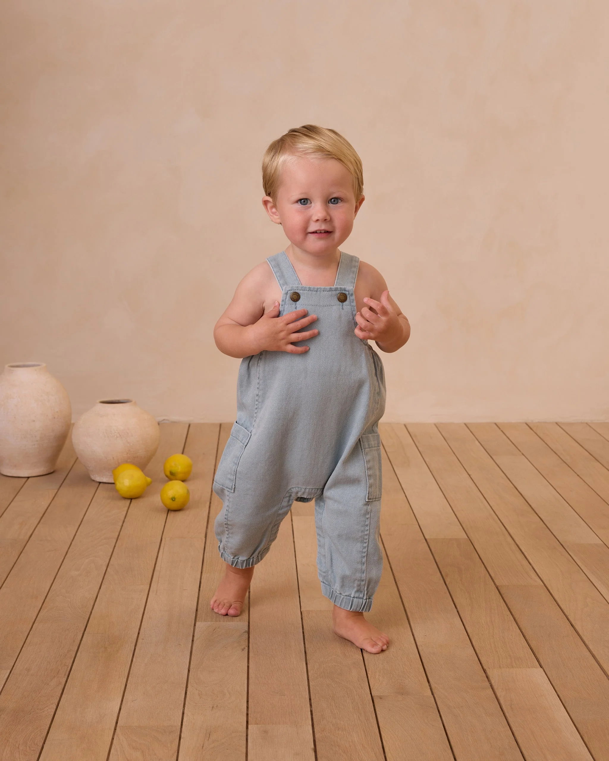 Cargo Baby Overall || Ocean - Image 3