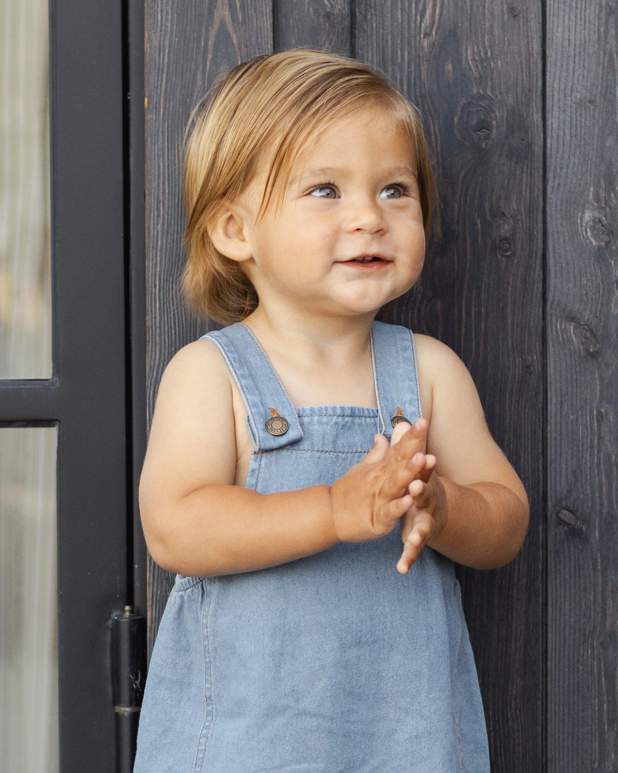 Cargo Baby Overall Washed Blue - Image 3