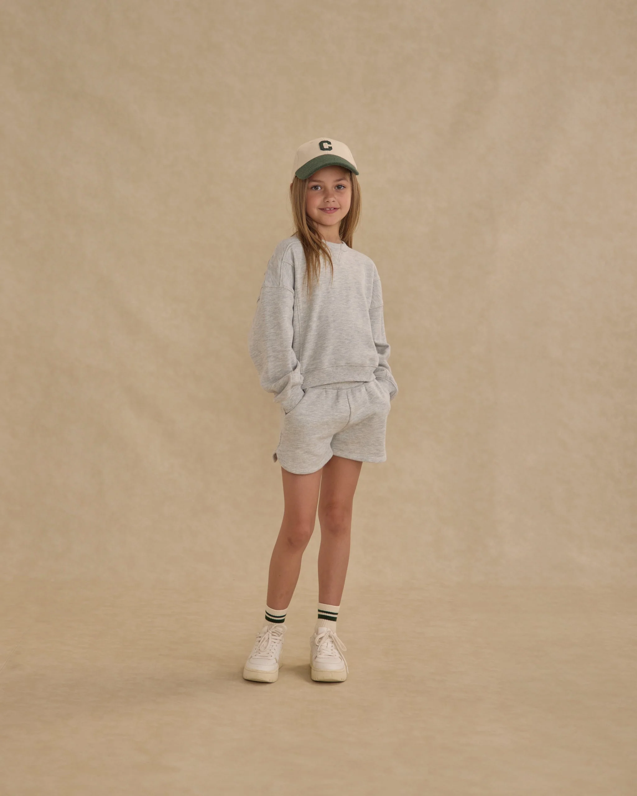 Carolina Sweatshirt || Heathered Ash - Image 2