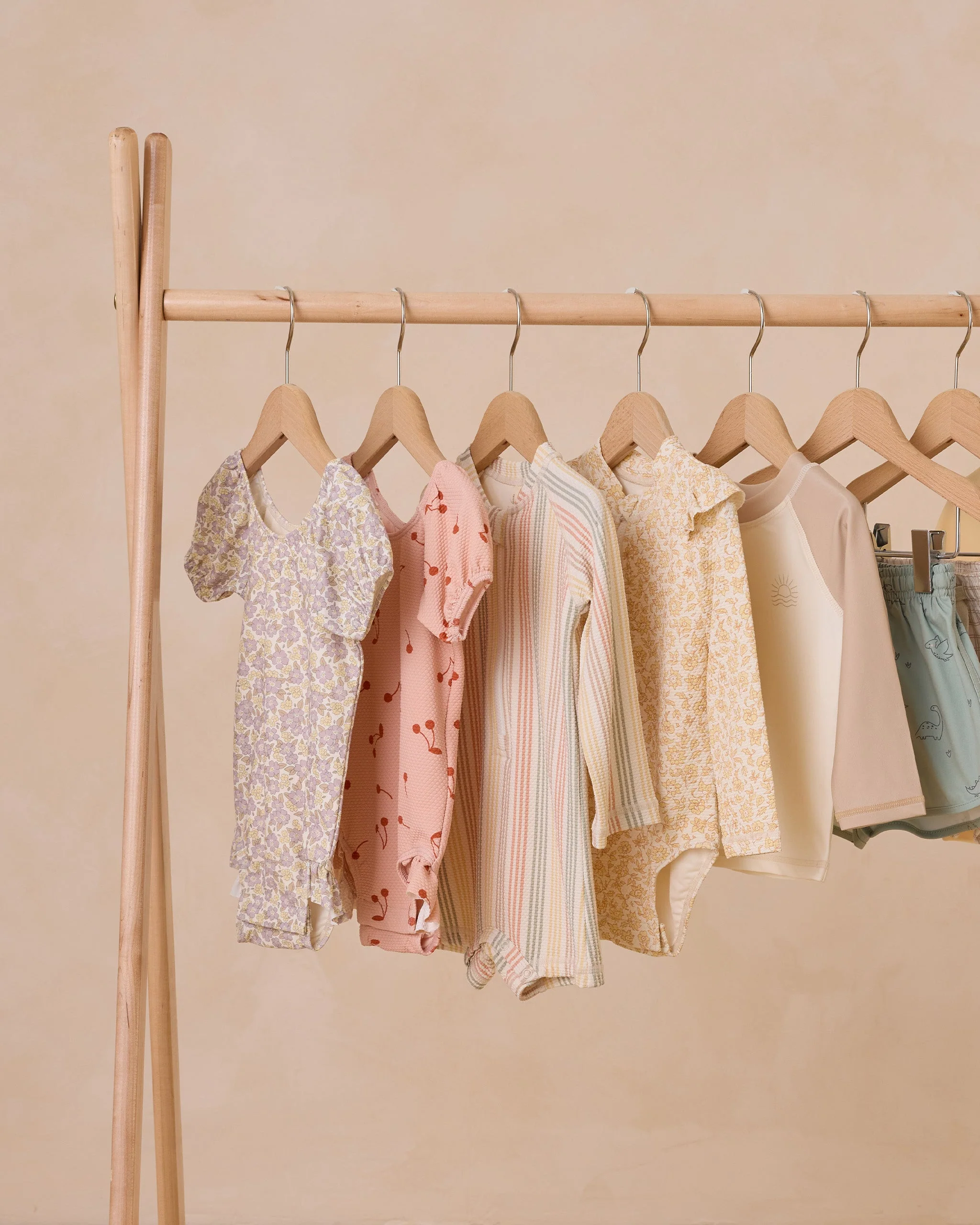 Catalina One-Piece Swimsuit || Purple Floral - Image 2