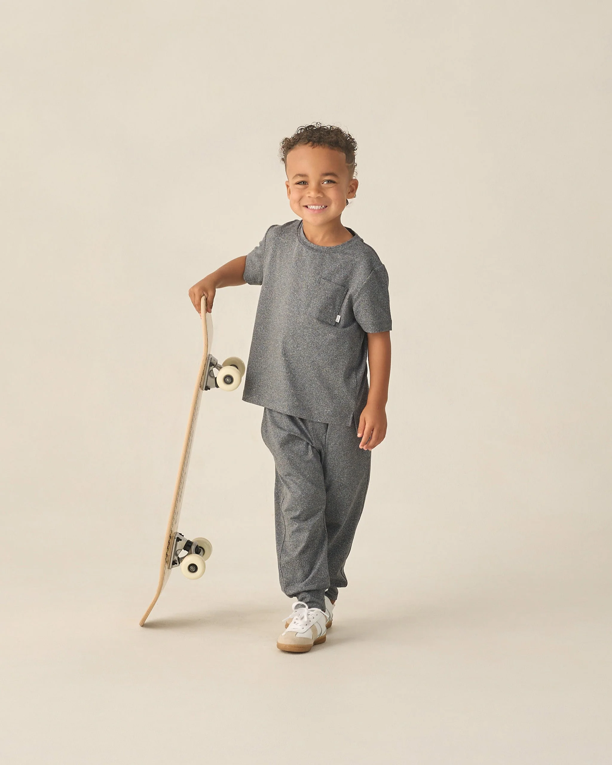 Century Tech Jogger Heathered Black - Image 2
