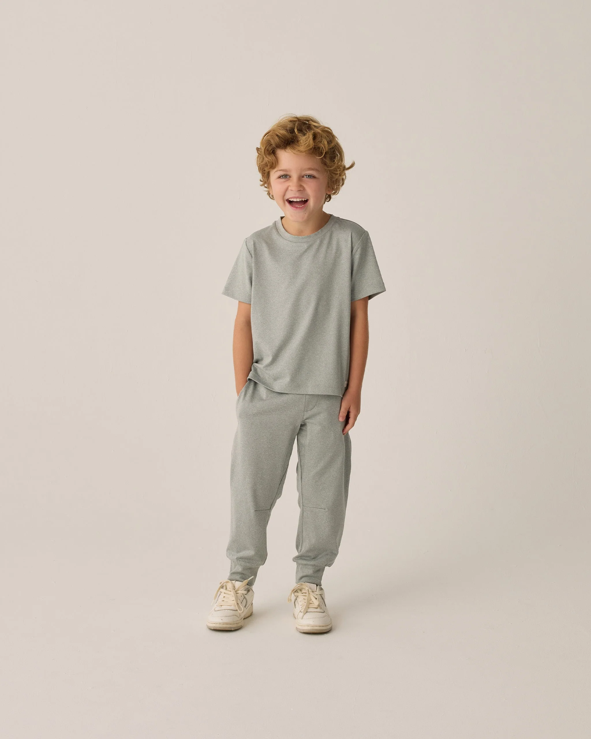 Century Tech Jogger || Heathered Eucalyptus - Image 2