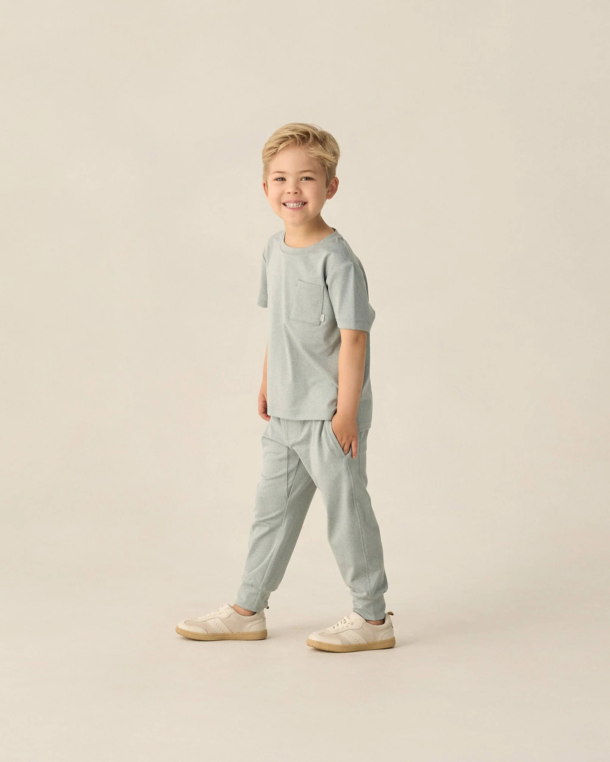 Century Tech Jogger Heathered Sea Green - Image 5