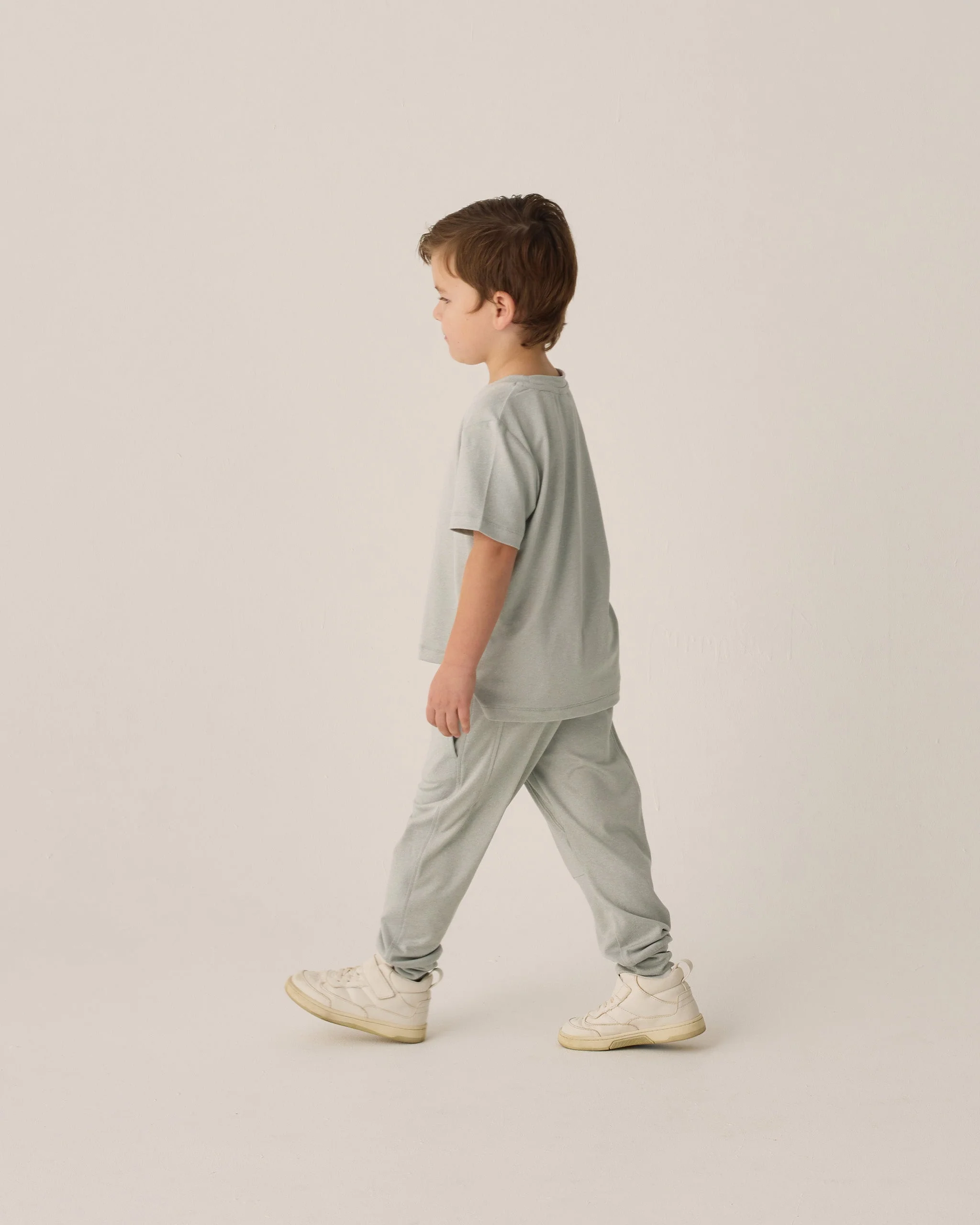 Century Tech Jogger || Heathered Seafoam - Image 3