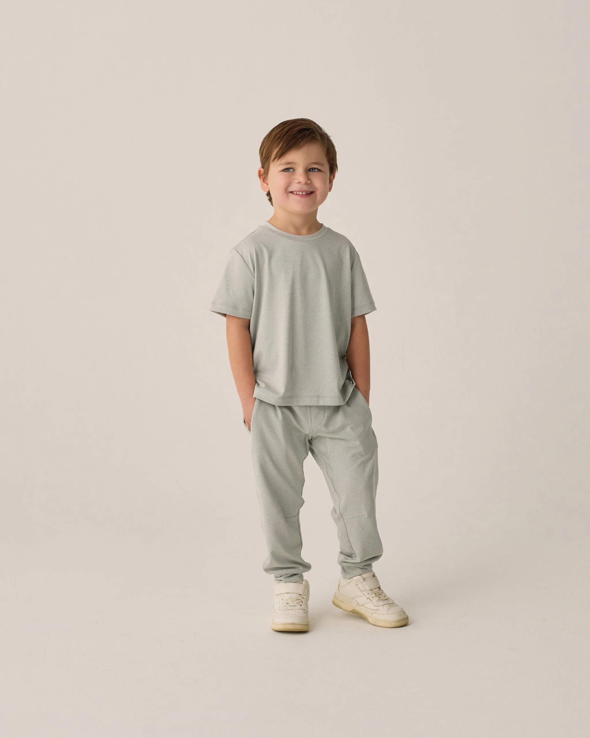 Century Tech Jogger || Heathered Seafoam - Image 4