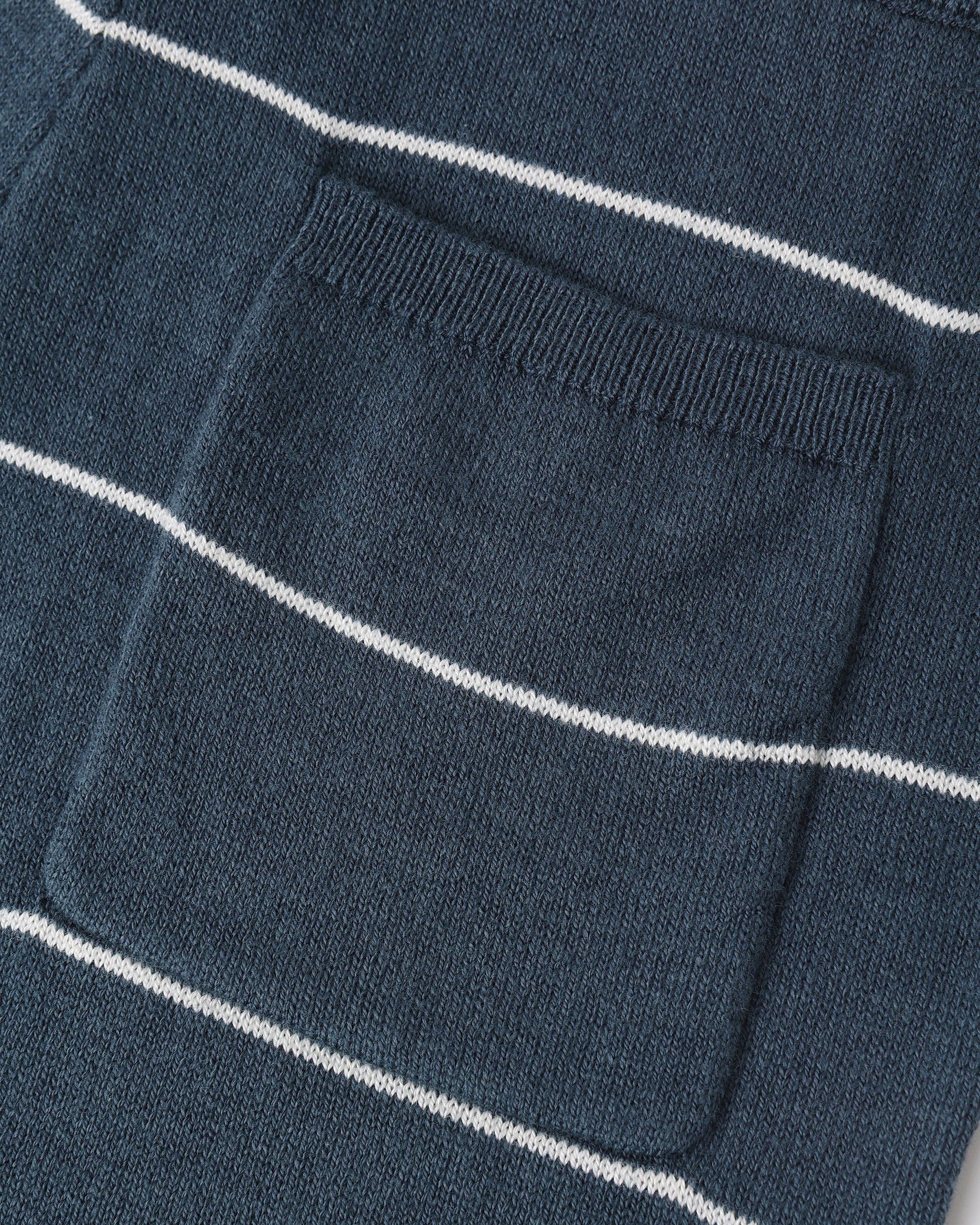 Chandler Knit Short Navy Stripe - Image 8