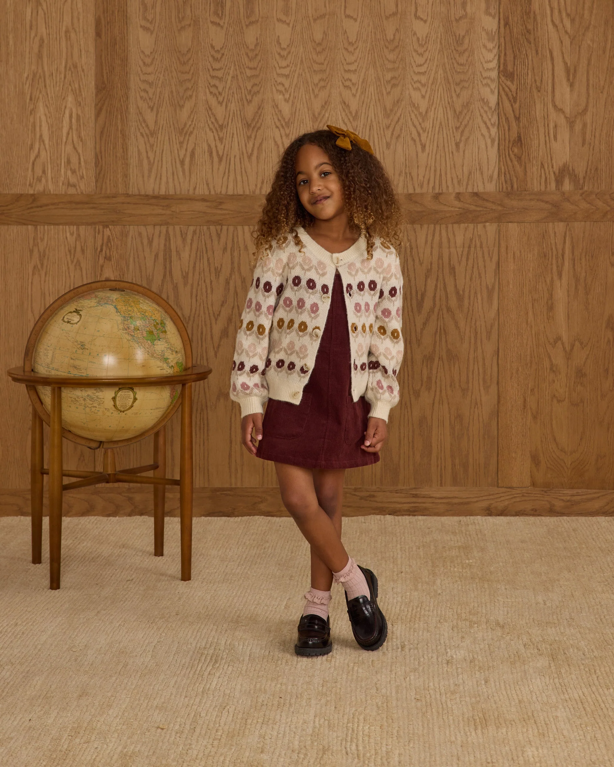 Cheyenne Cardigan || Floral Jacquard - Image 2