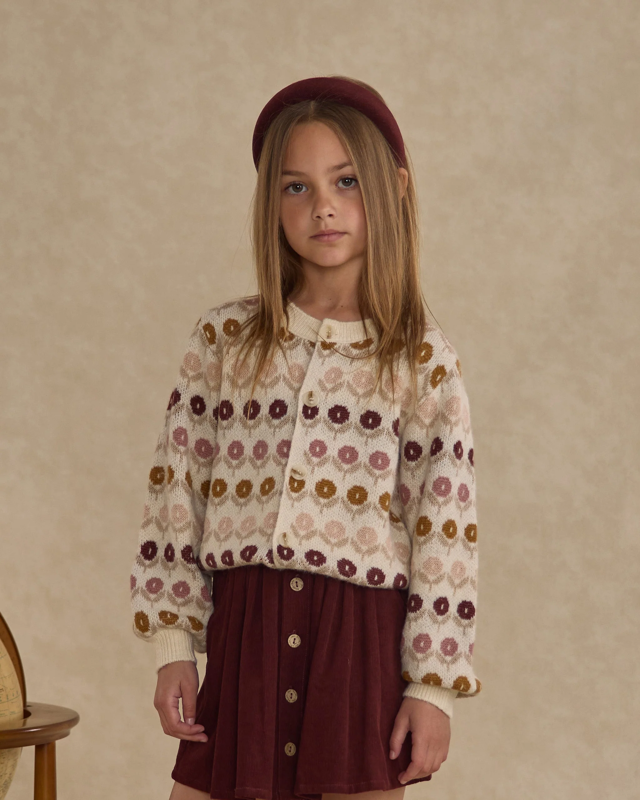 Cheyenne Cardigan || Floral Jacquard - Image 4