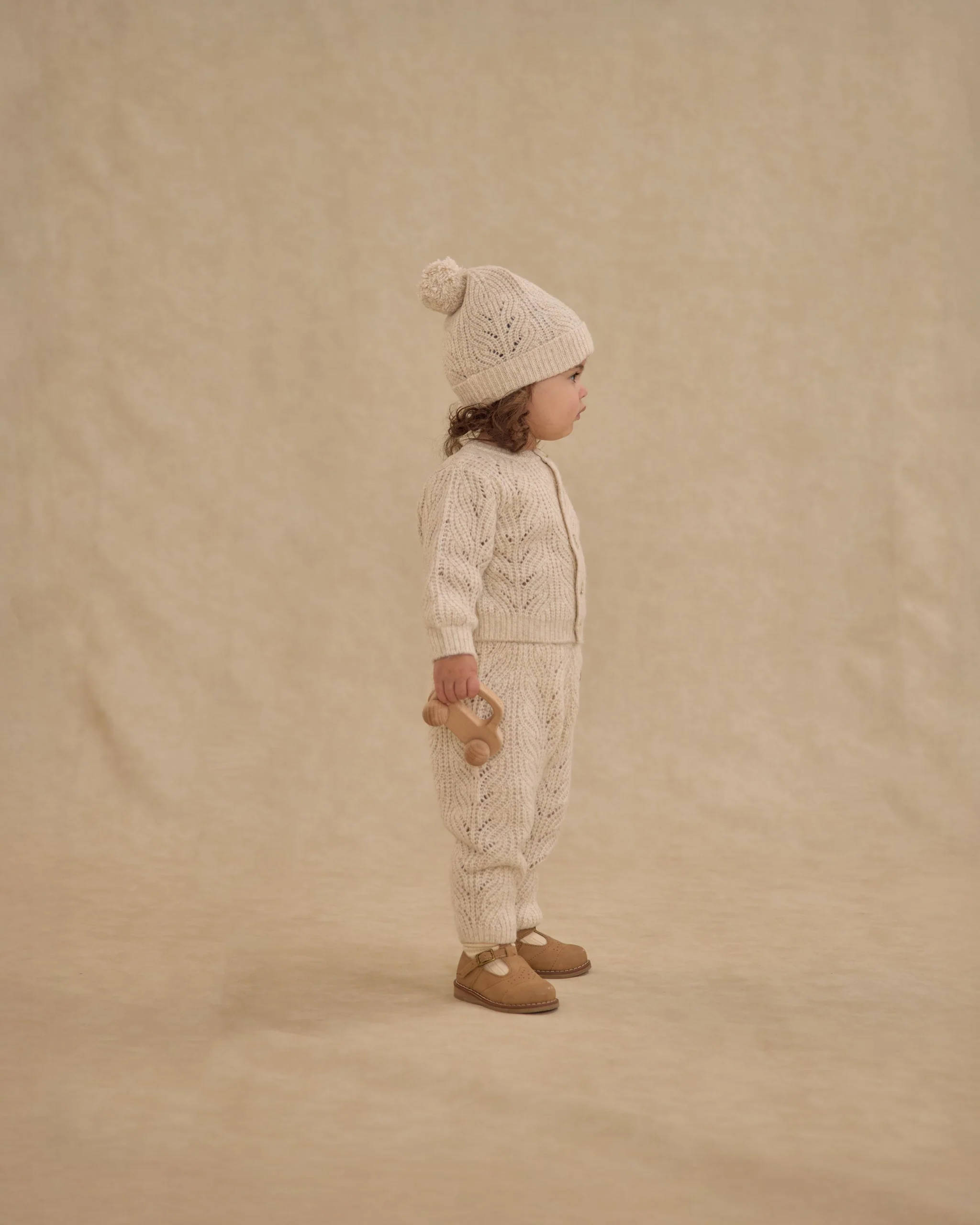 Cheyenne Cardigan || Heathered Oatmeal - Image 3