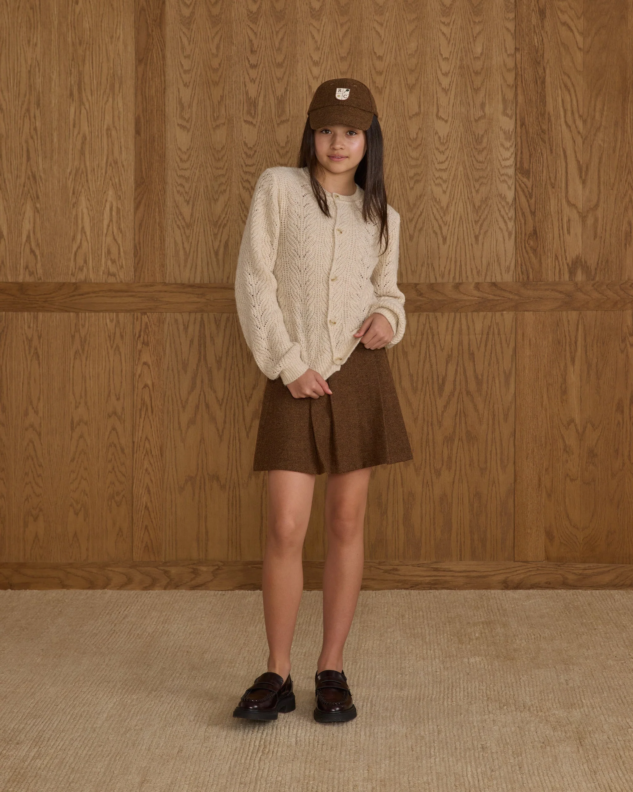 Cheyenne Cardigan || Heathered Oatmeal - Image 3