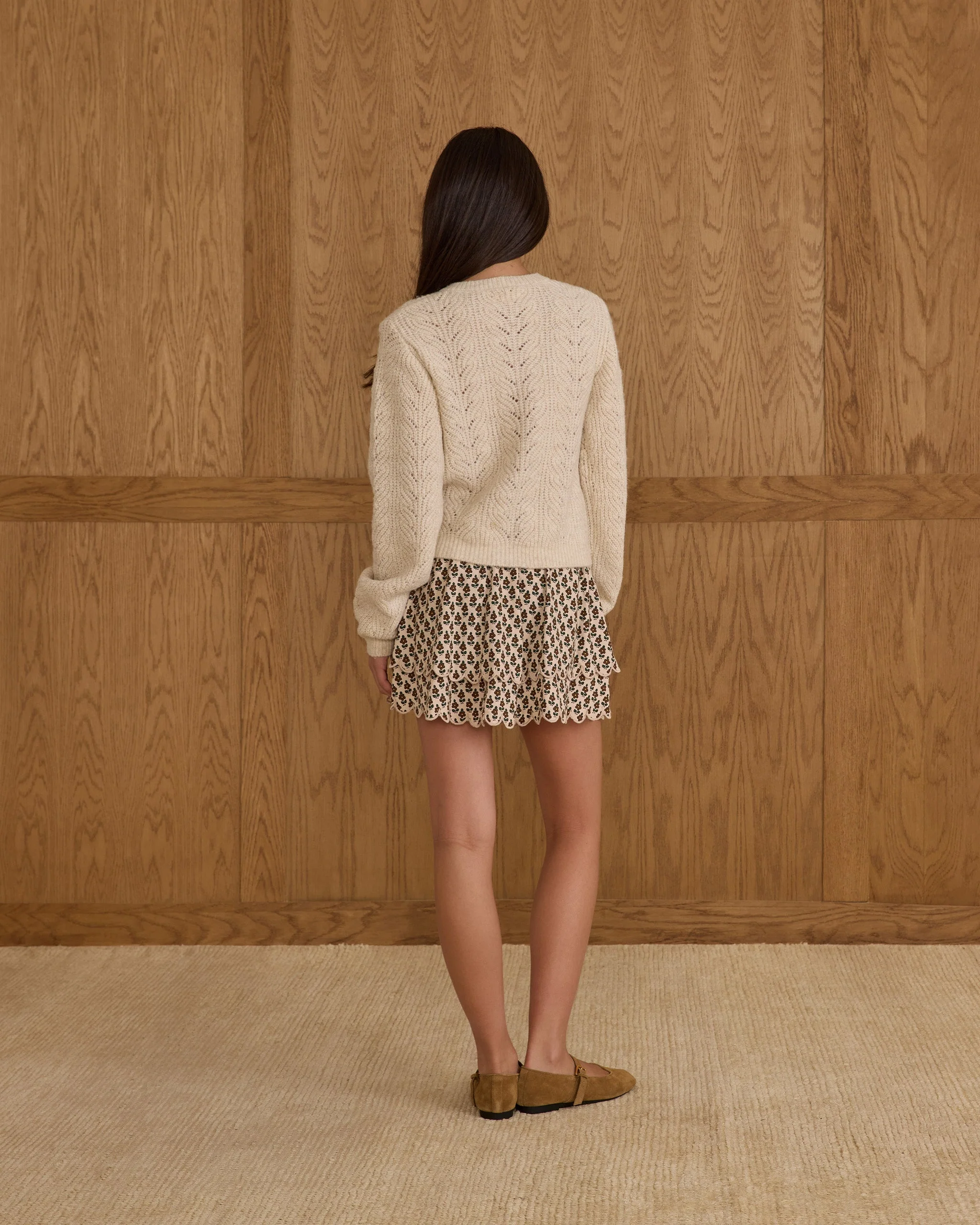 Cheyenne Cardigan || Heathered Oatmeal - Image 5