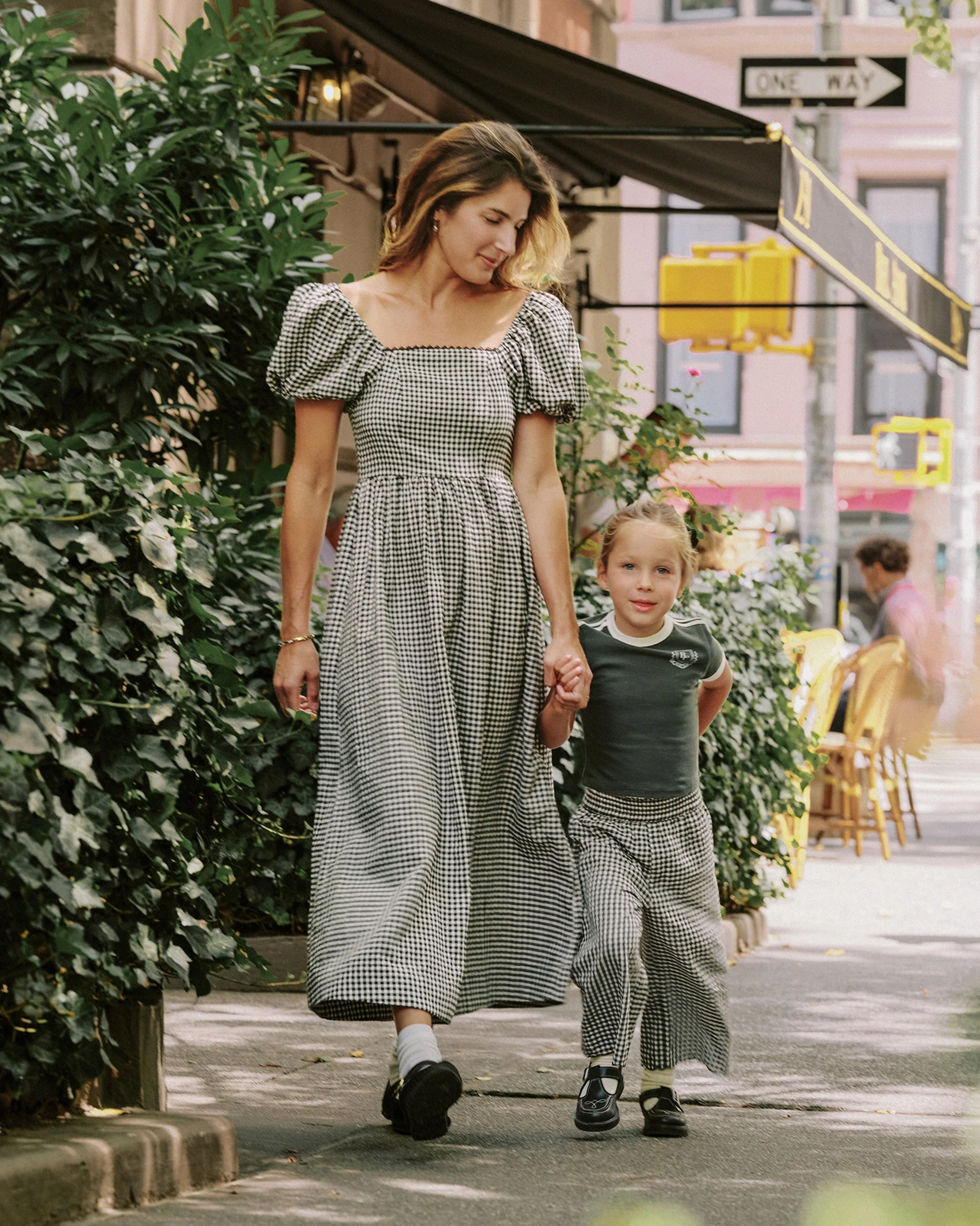 Chiara Dress | Black Gingham - Image 7