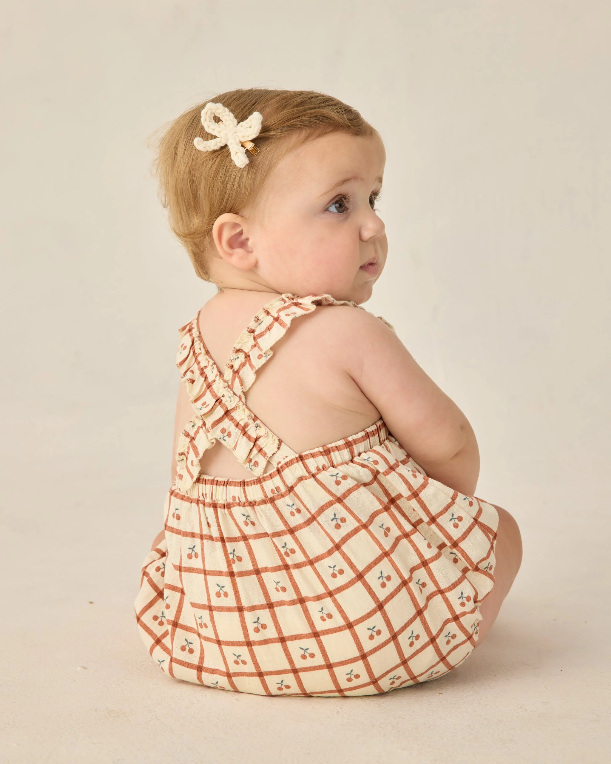 Chiara Romper Cherry Check - Image 3