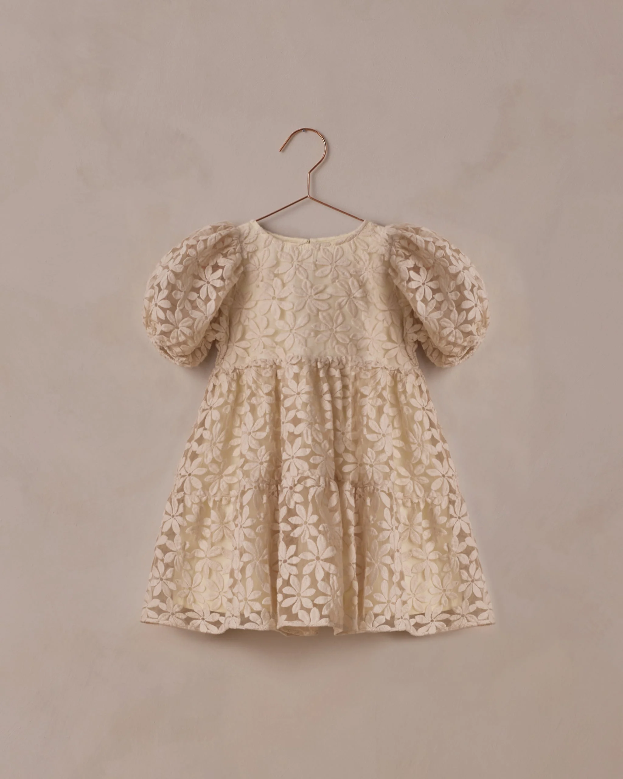 Chloe Dress | Embroidered Daisy