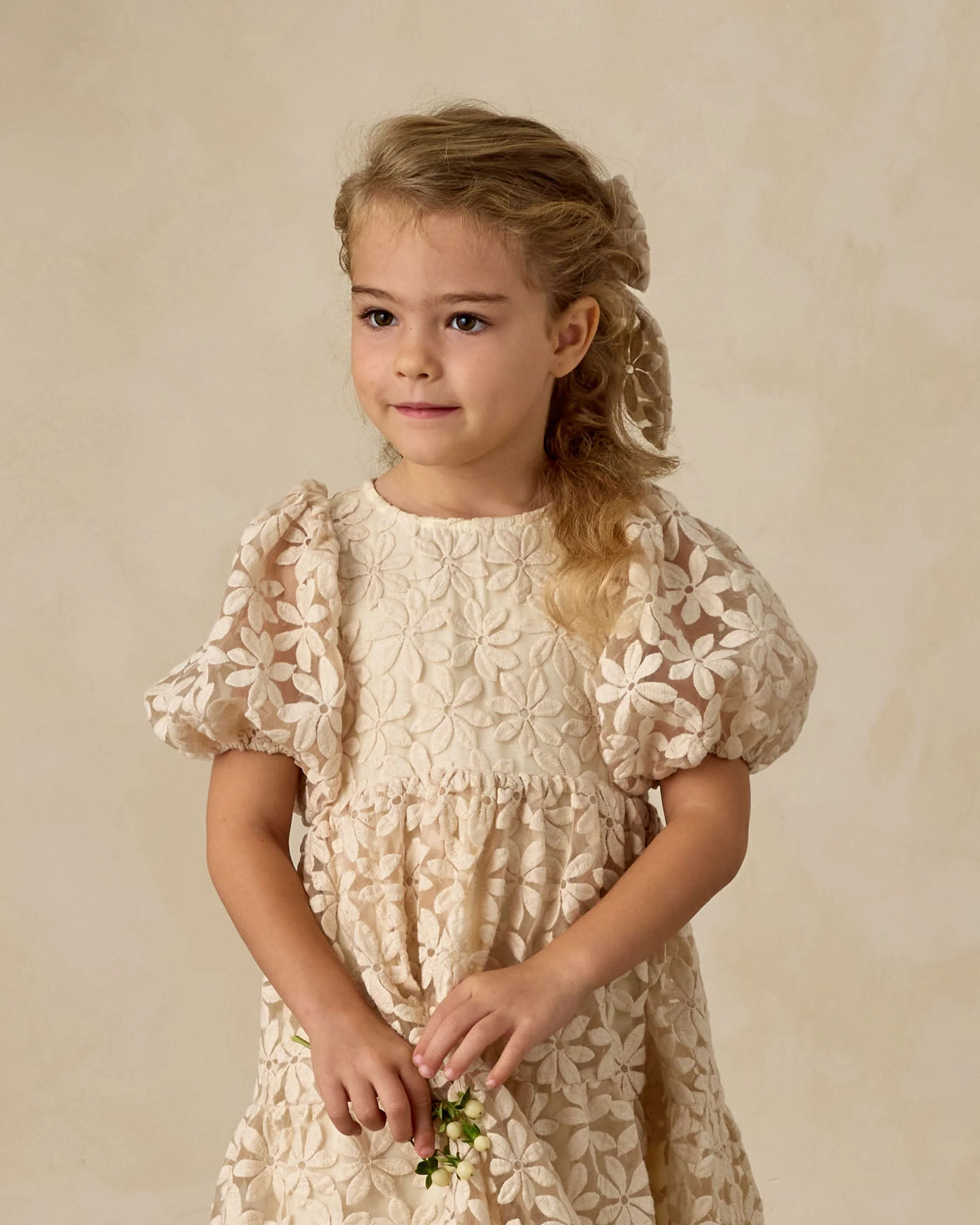 Chloe Dress | Embroidered Daisy - Image 4
