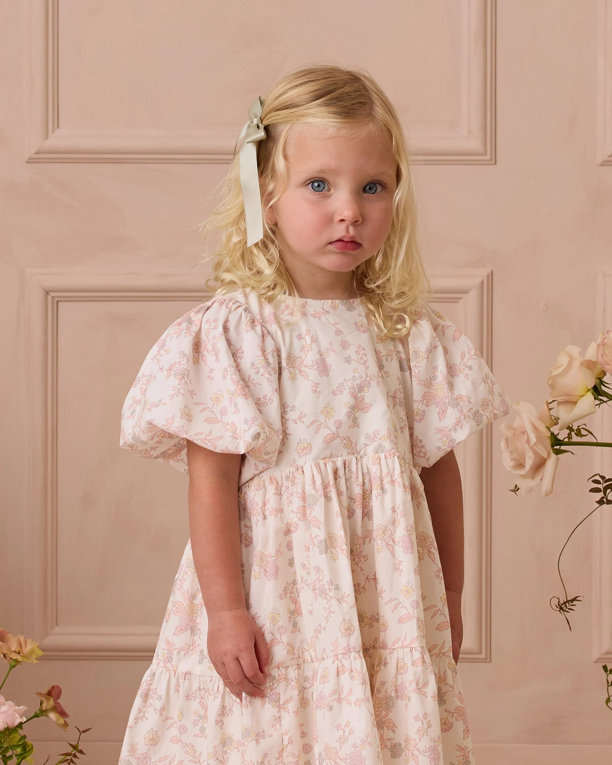 Chloe Dress | Pastel Floral - Image 2