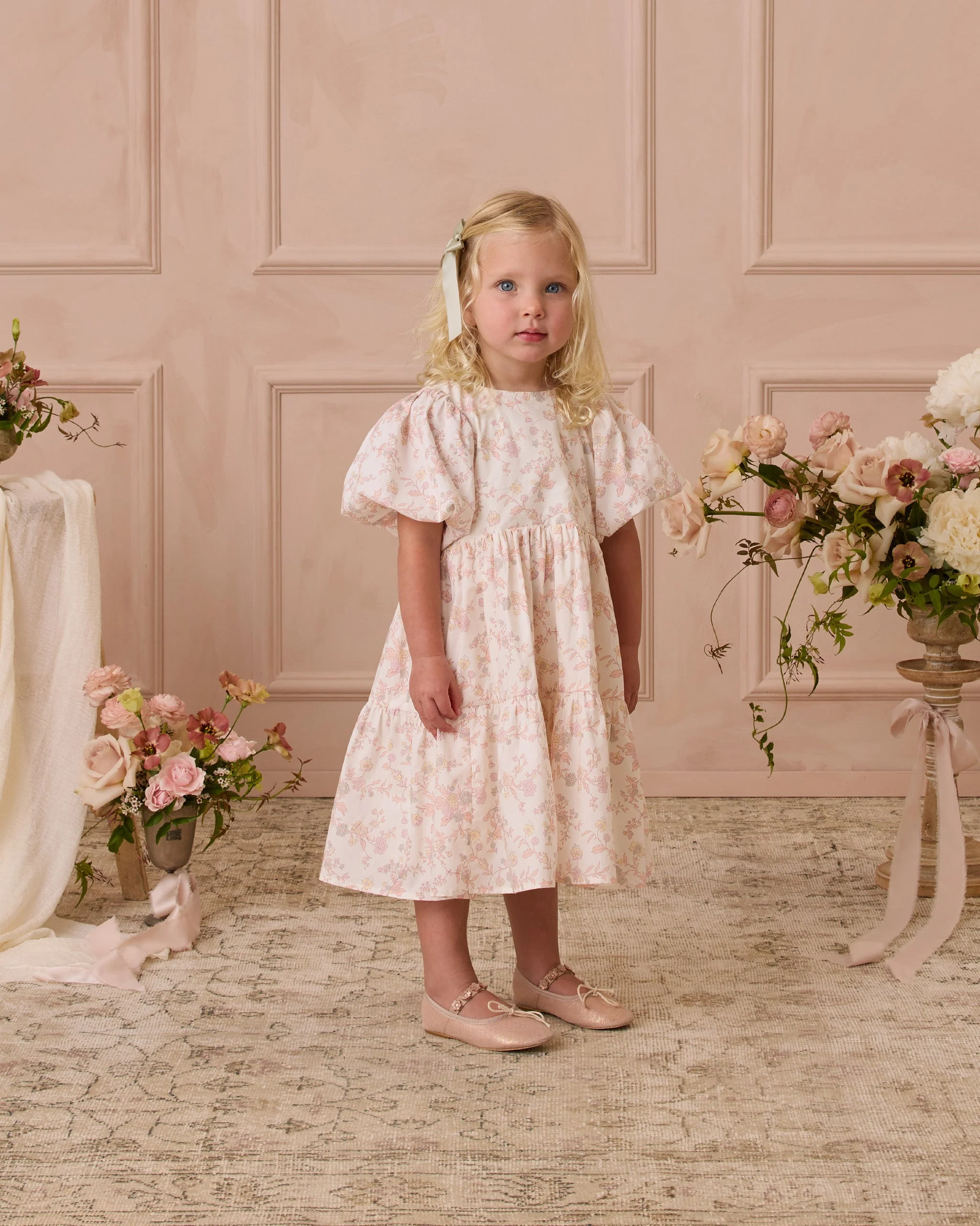 Chloe Dress | Pastel Floral - Image 3