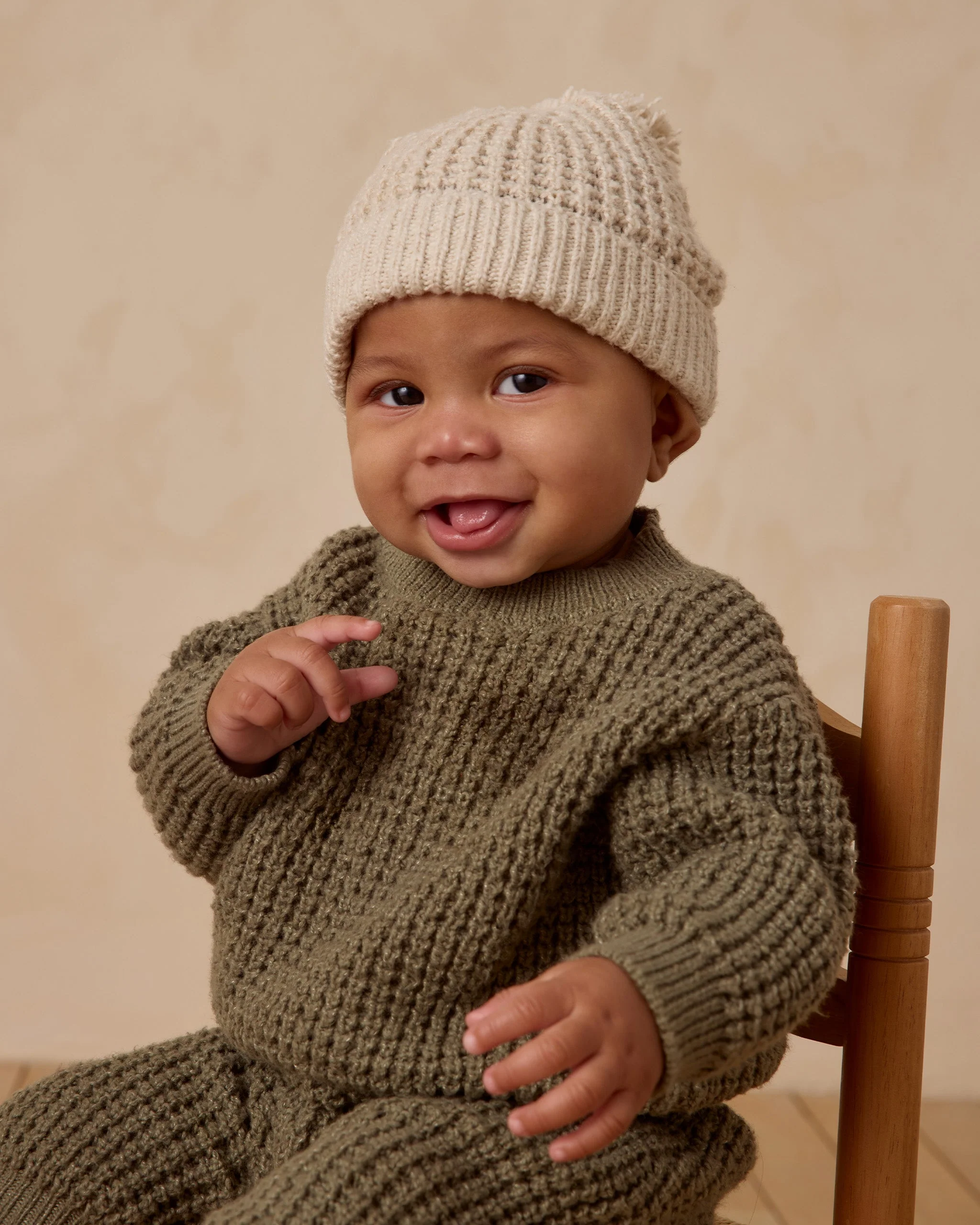 Chunky Knit Pant || Forest - Image 5
