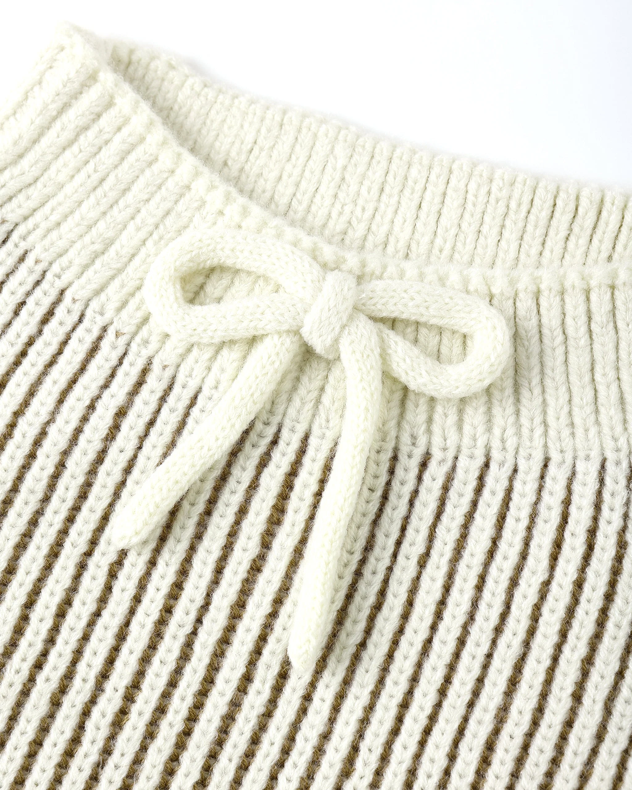 Chunky Knit Pant || Gold - Image 6