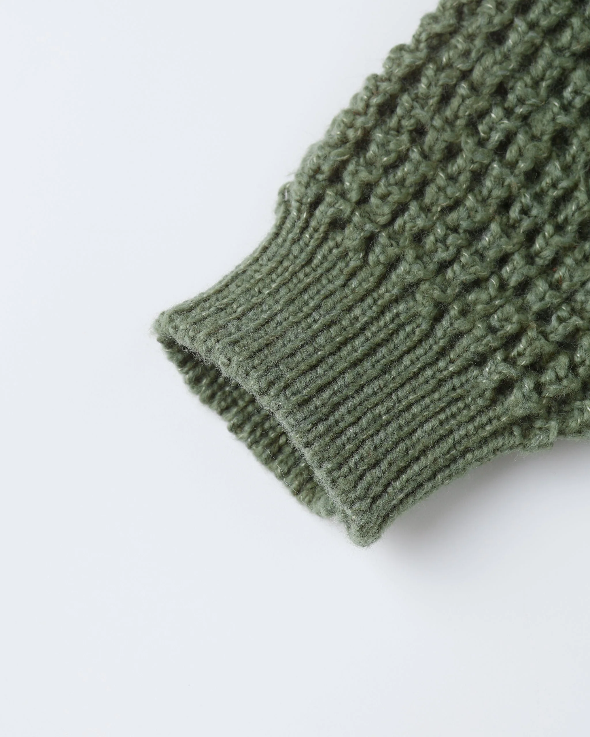 Chunky Knit Sweater || Forest - Image 7