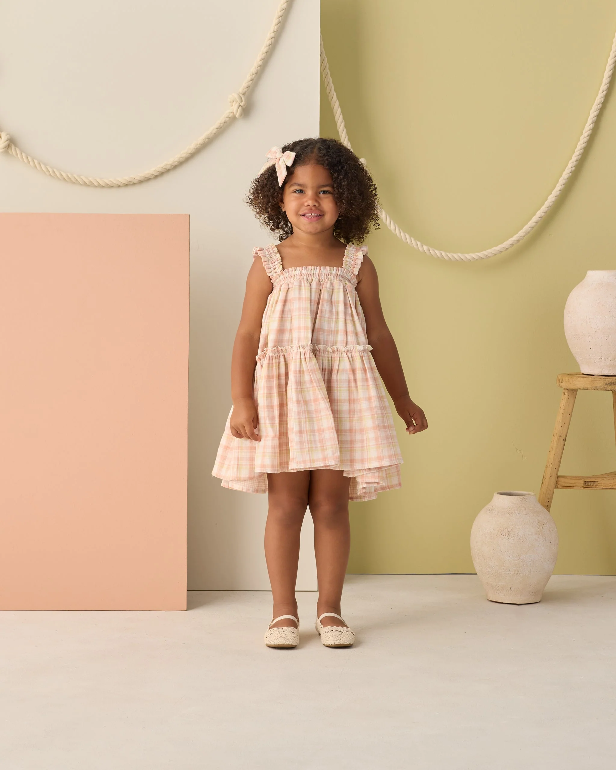 Cicily Dress Summer Plaid - Image 2