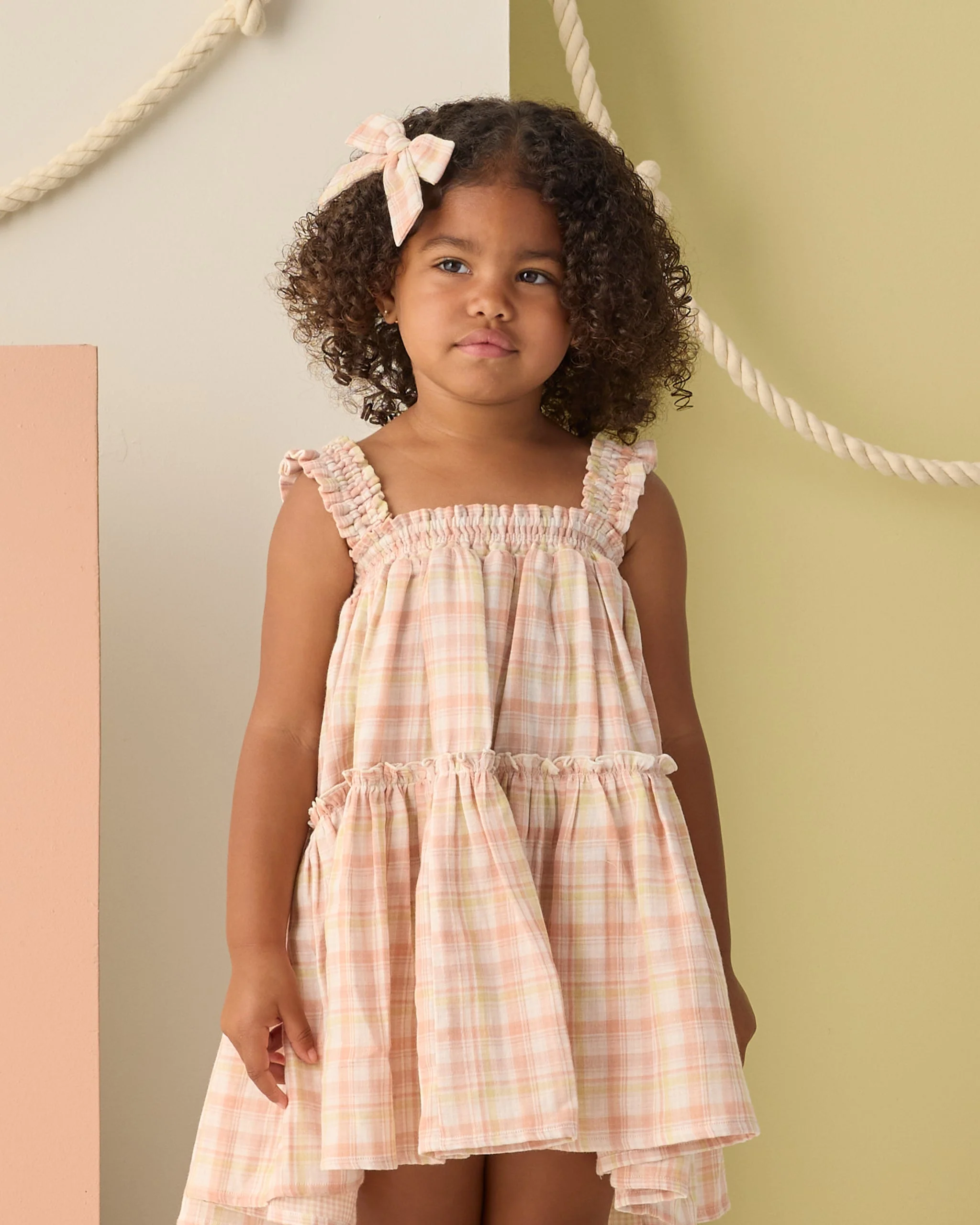 Cicily Dress Summer Plaid - Image 4