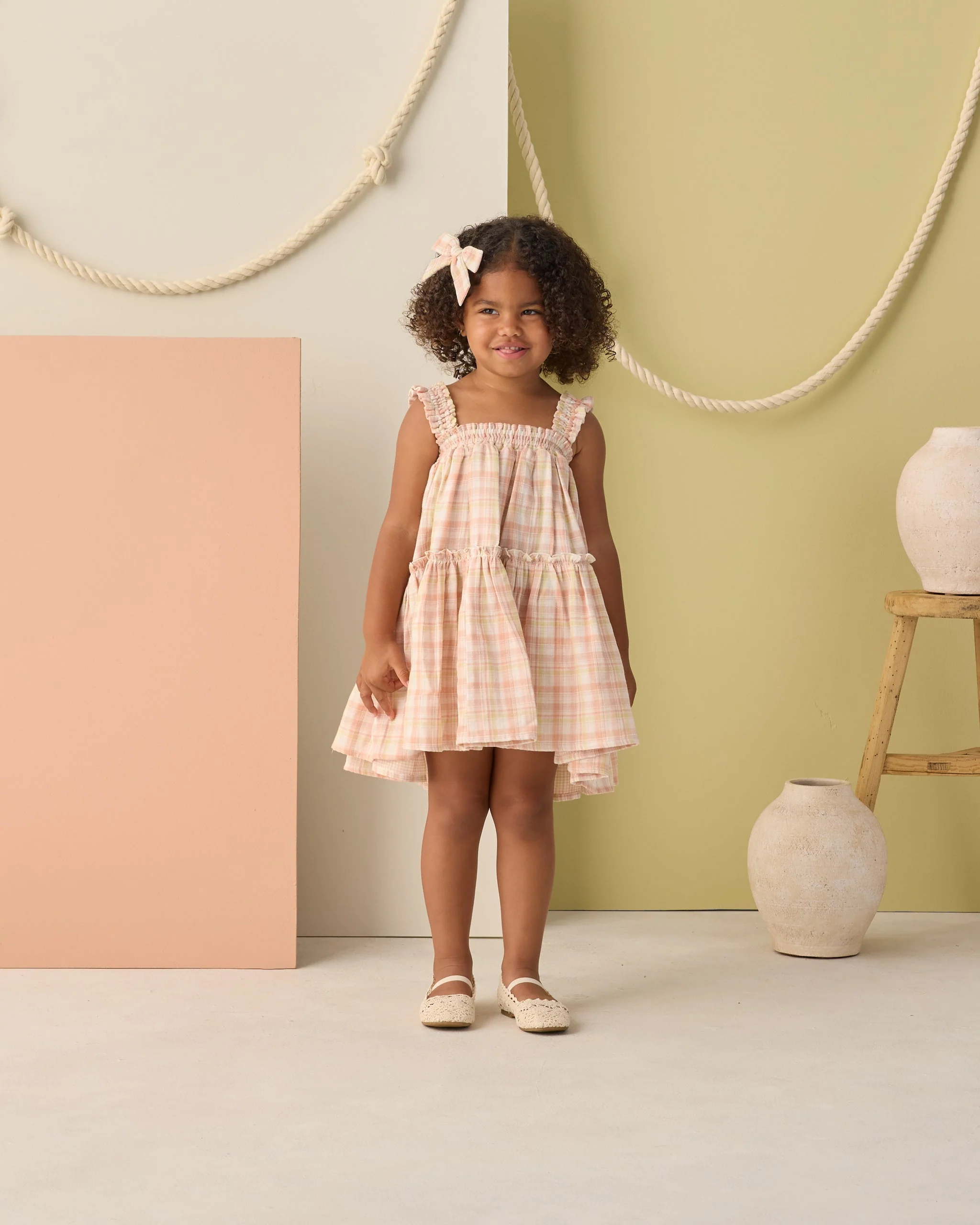 Cicily Dress Summer Plaid - Image 5