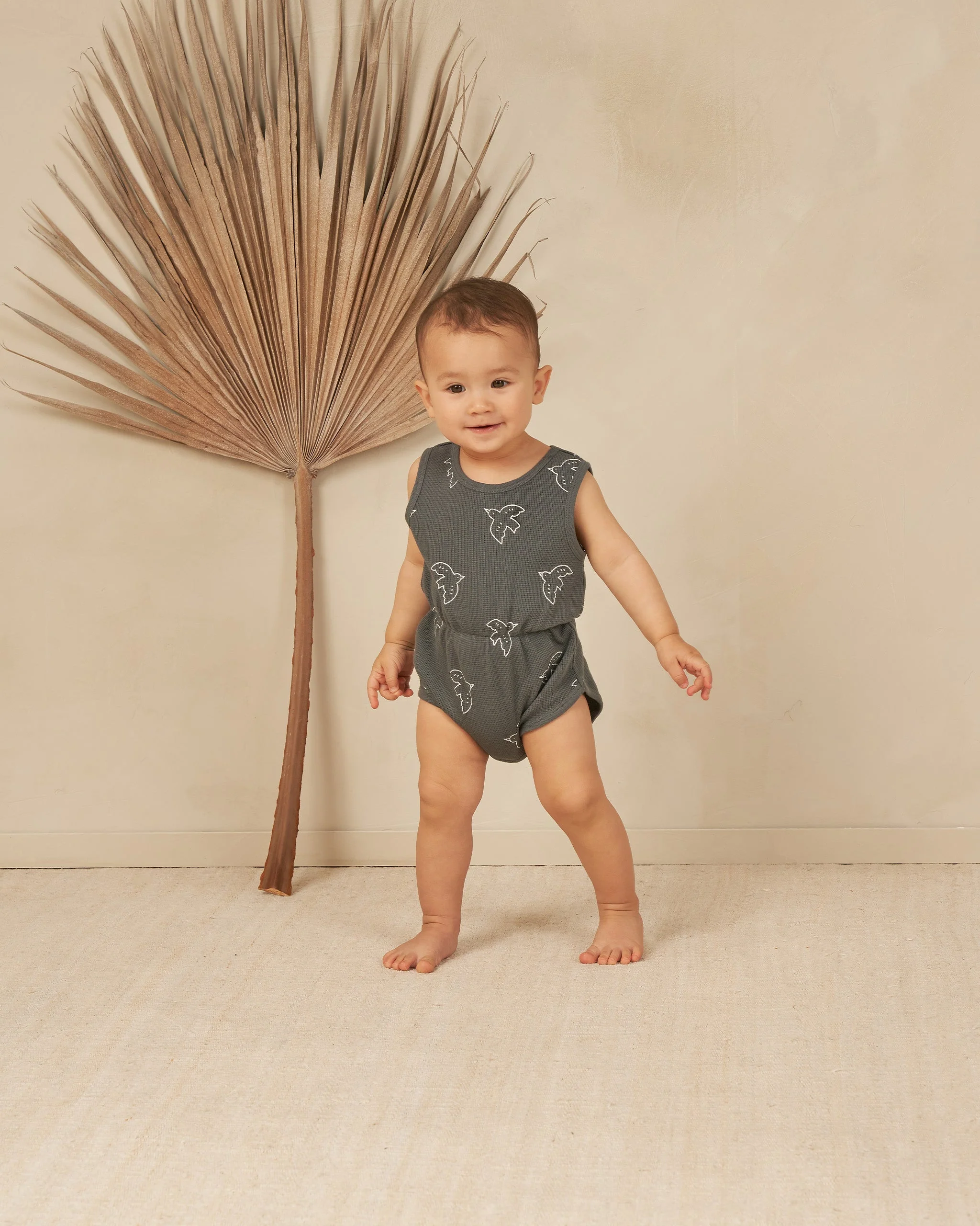 Cinch Playsuit || Birds - Image 2