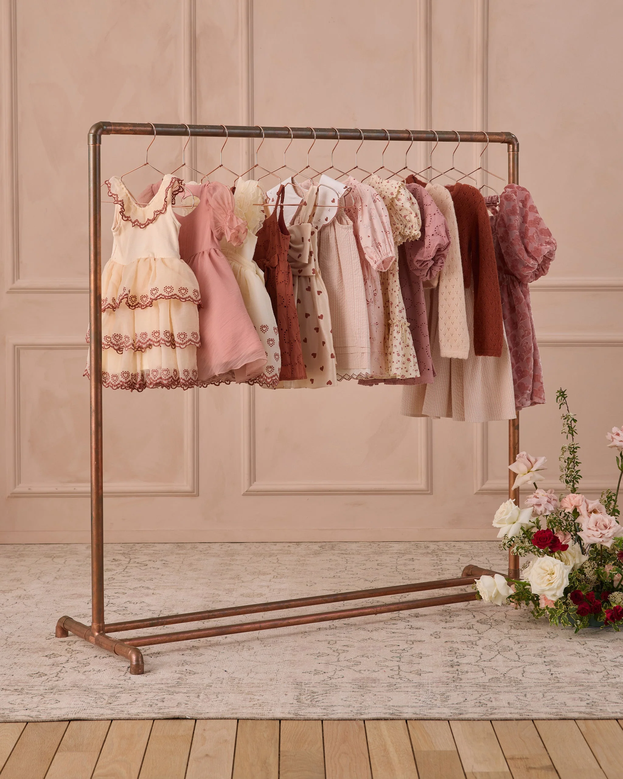Cindy Dress Red Hearts - Image 6