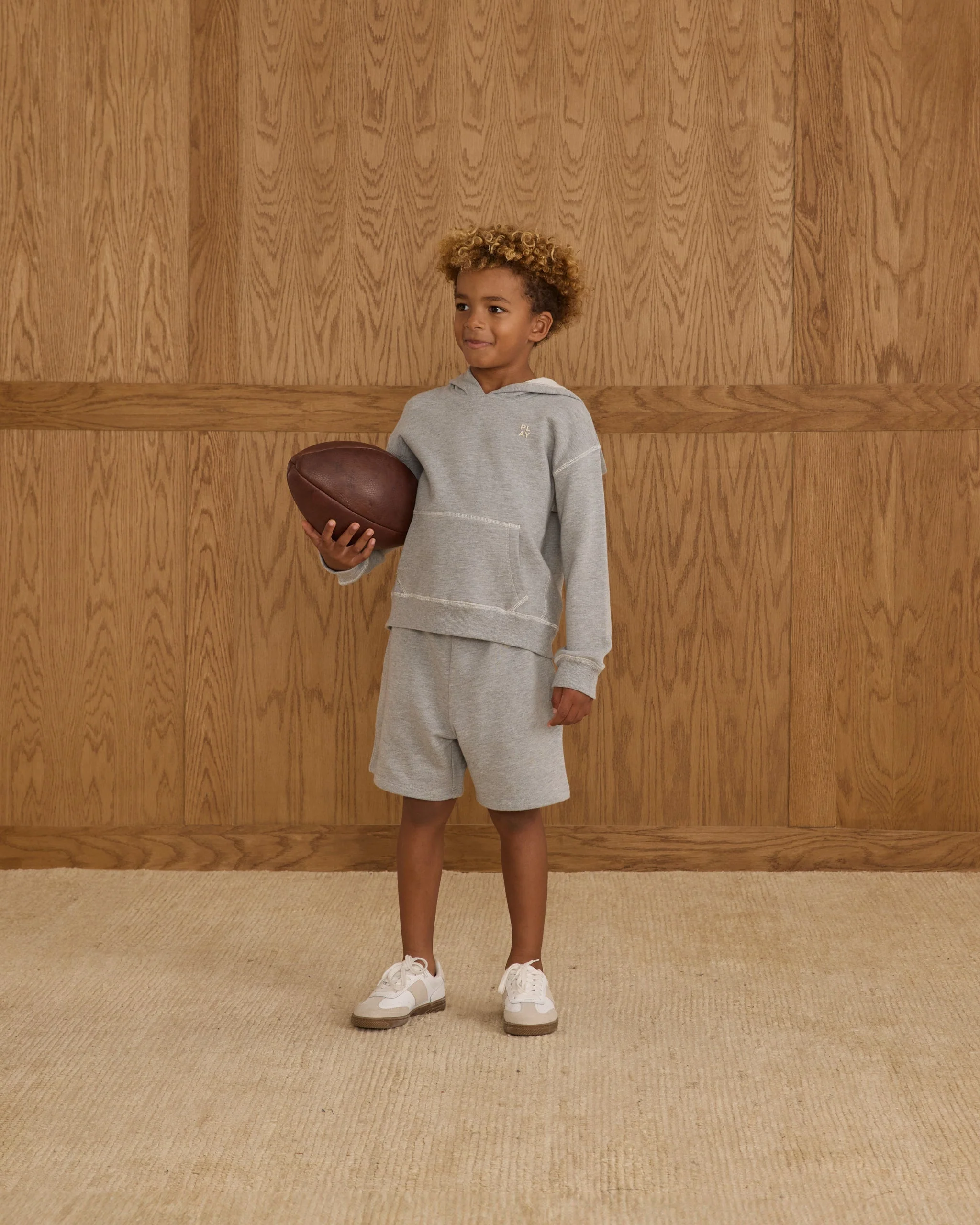Coast Hoodie || Heathered Grey - Image 2