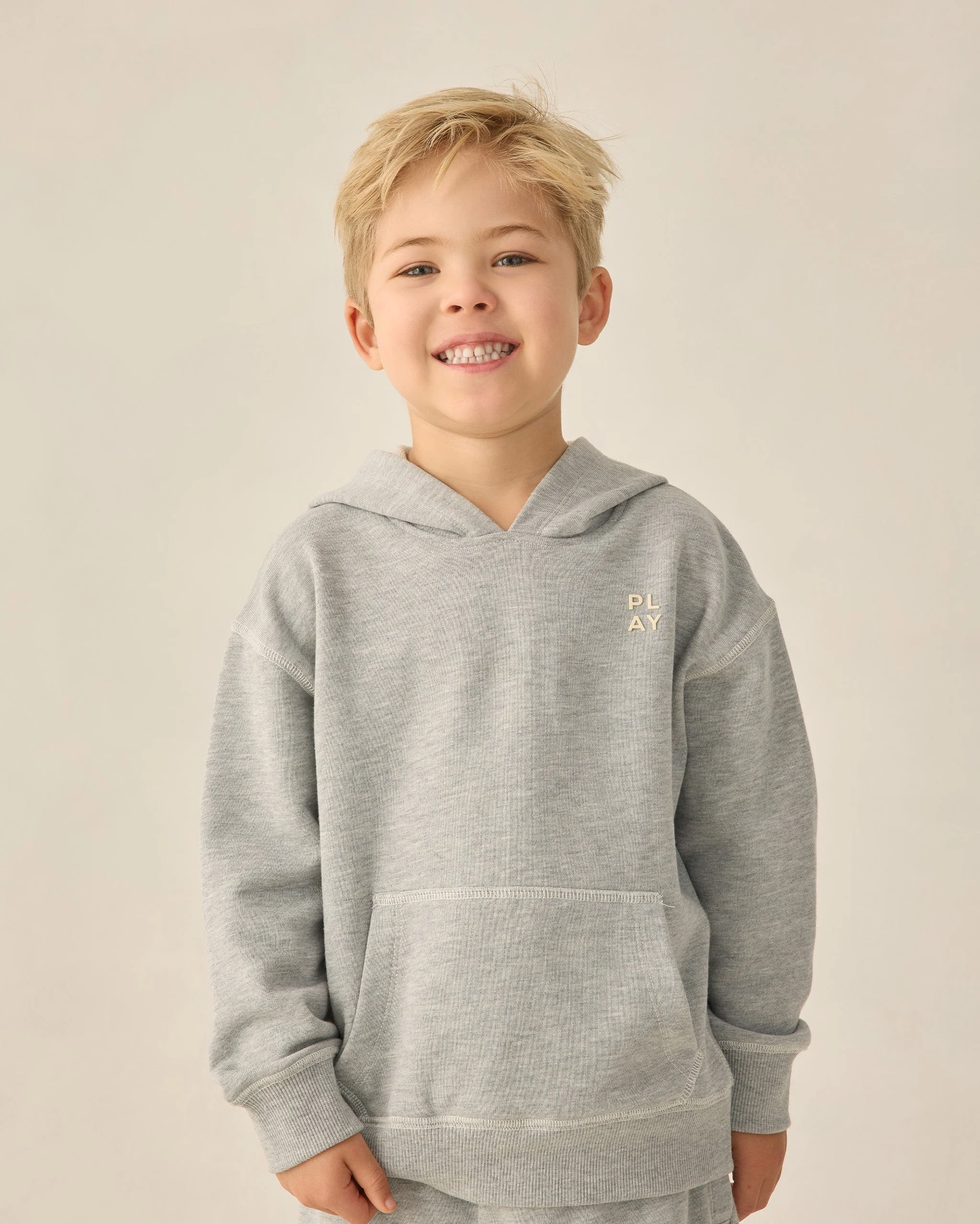 Coast Hoodie Heathered Grey - Image 2