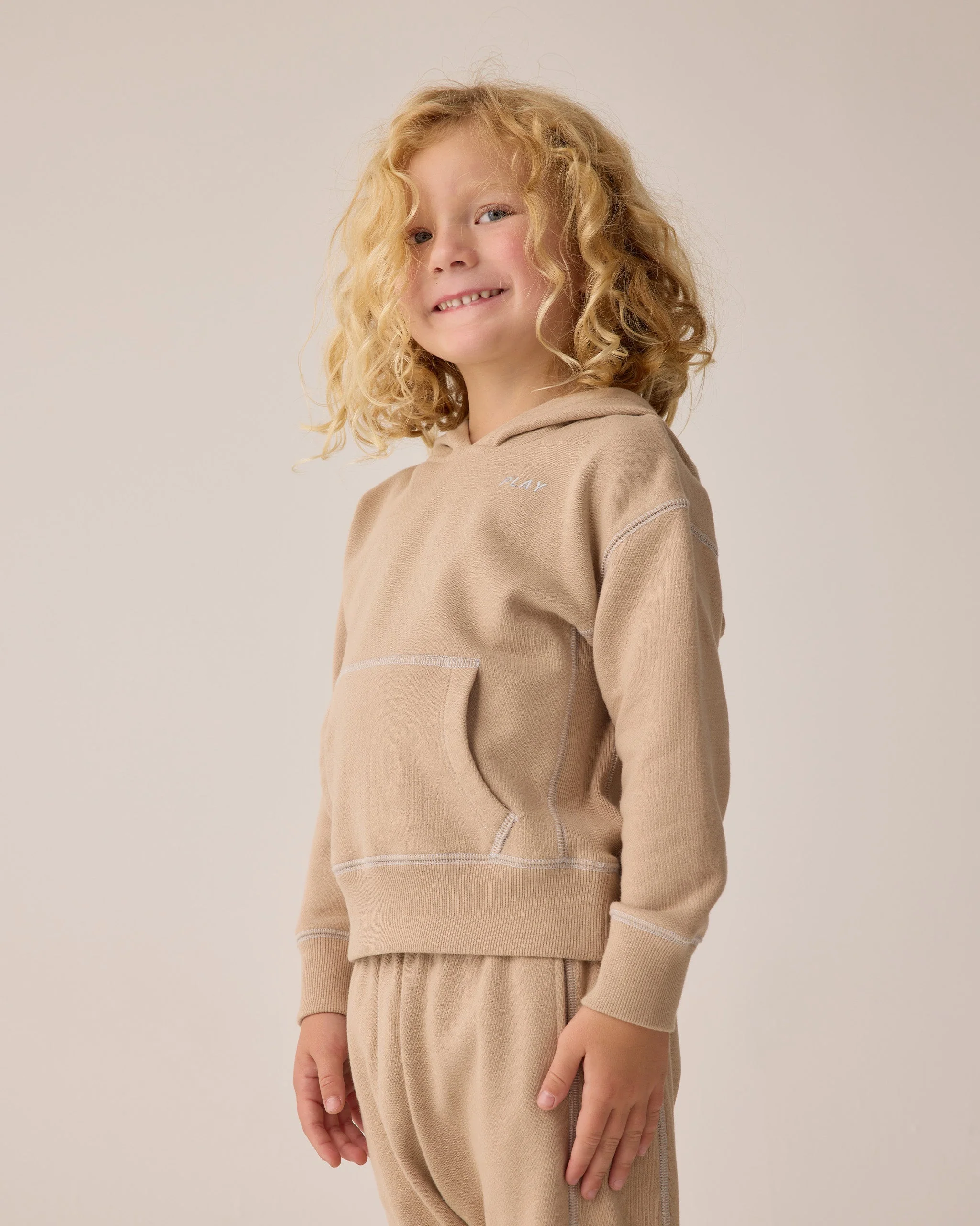 Coat Hoodie || Mocha - Image 3