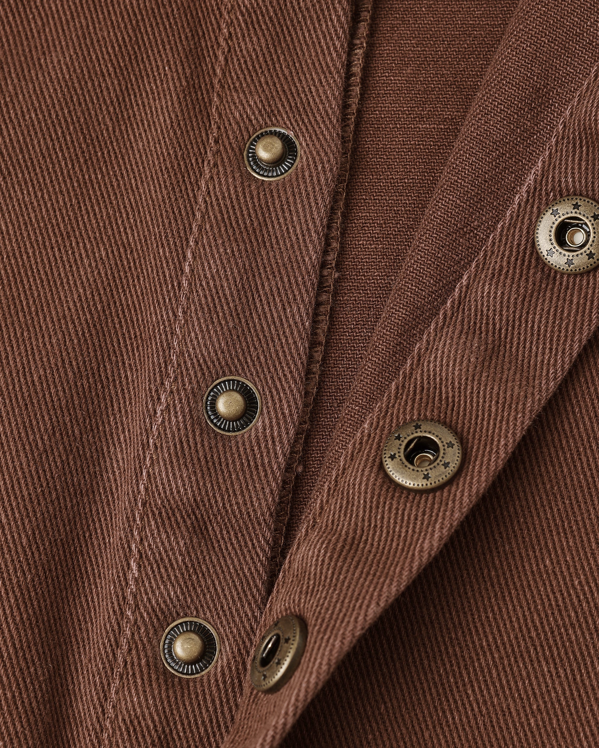 Collared Baby Jumpsuit || Brown - Image 6
