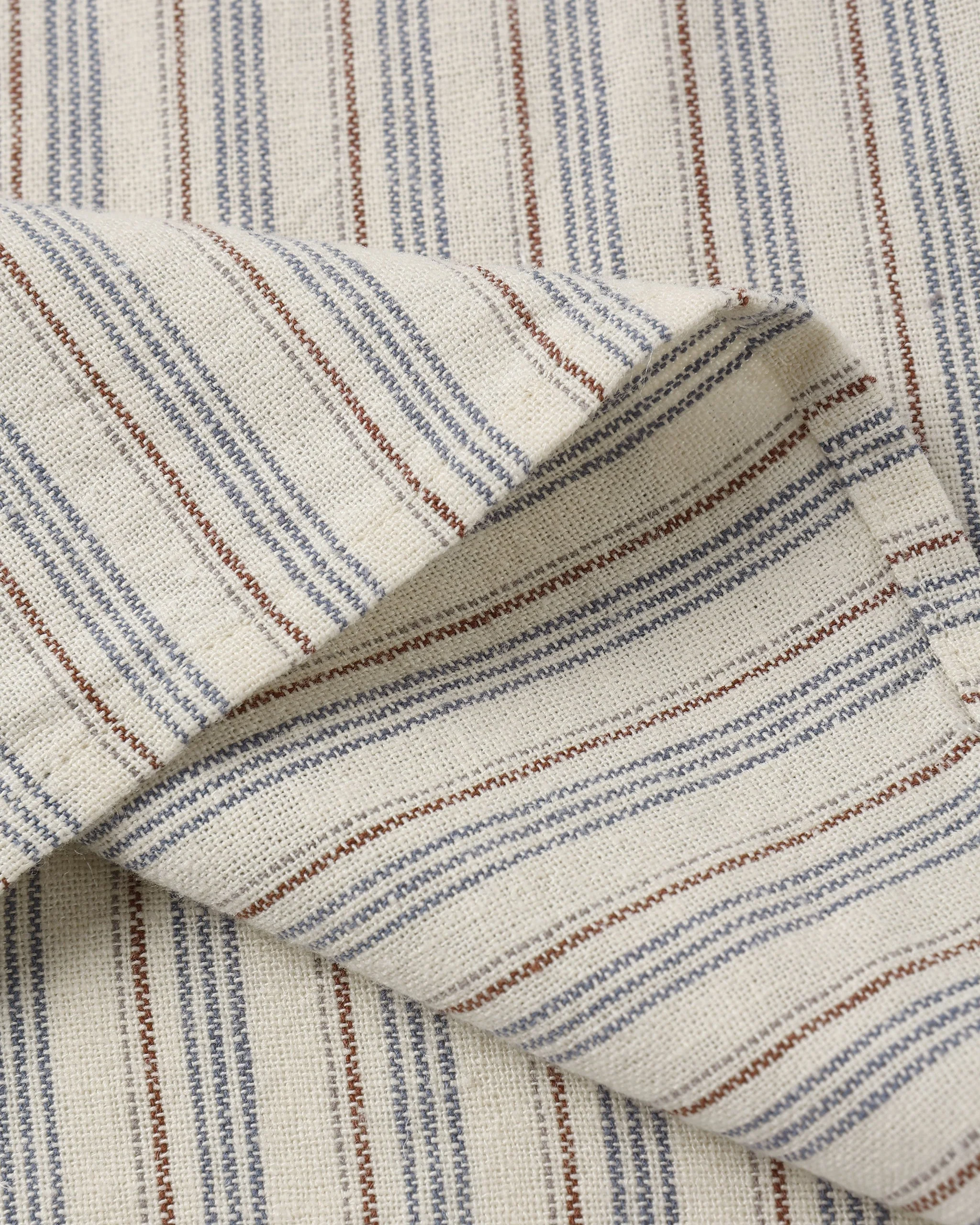 Collared Short Sleeve Shirt Nautical Stripe - Image 8