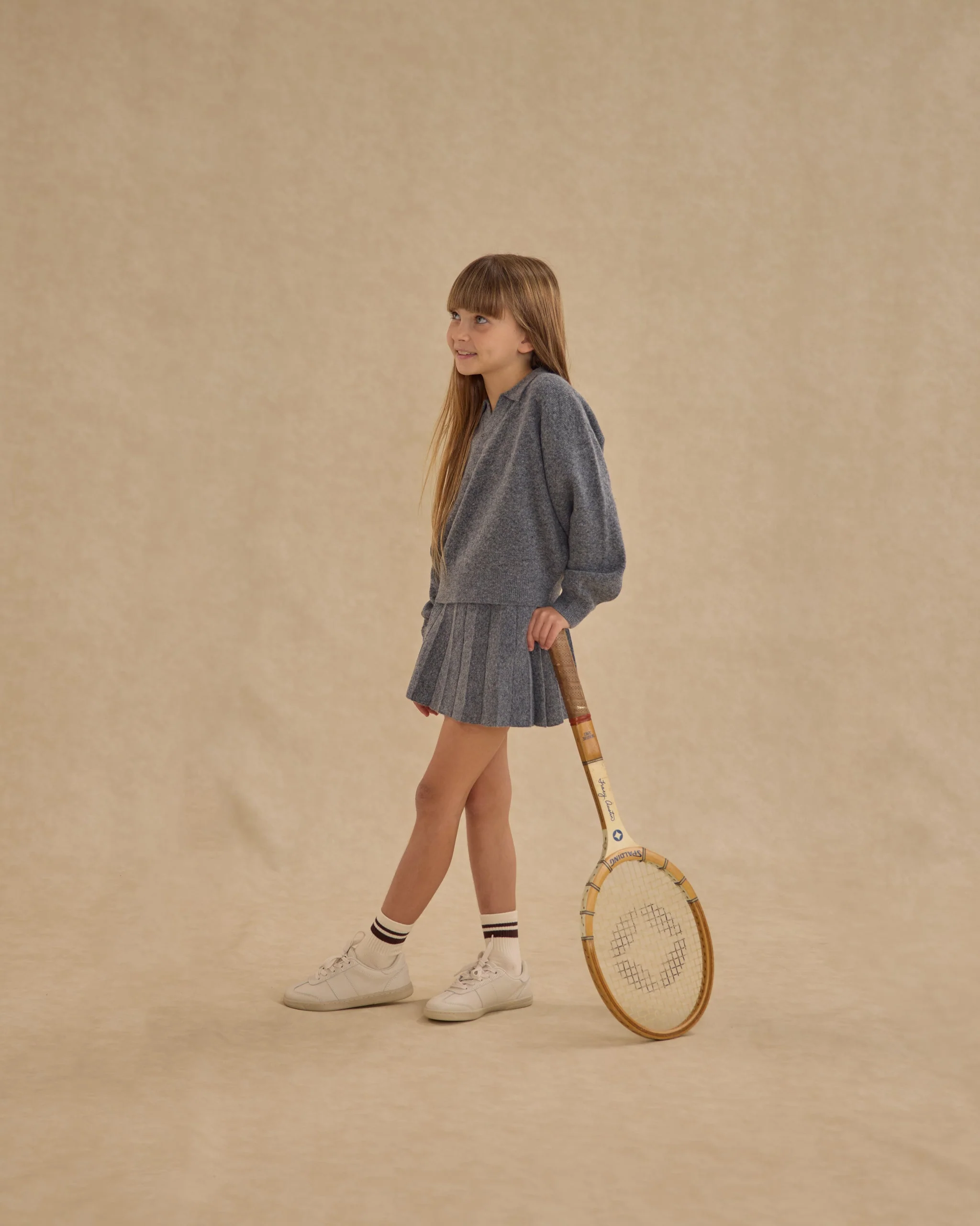 Collared Sweater || Heathered Grey - Image 2