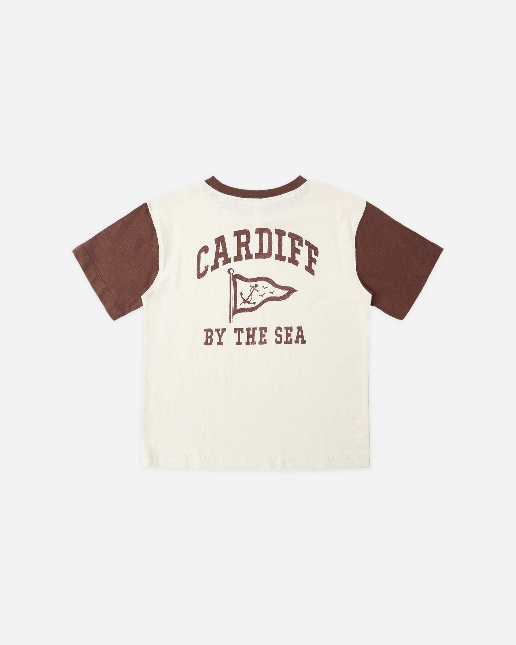 Contrast Short Sleeve Tee Cardiff By The Sea - Image 2