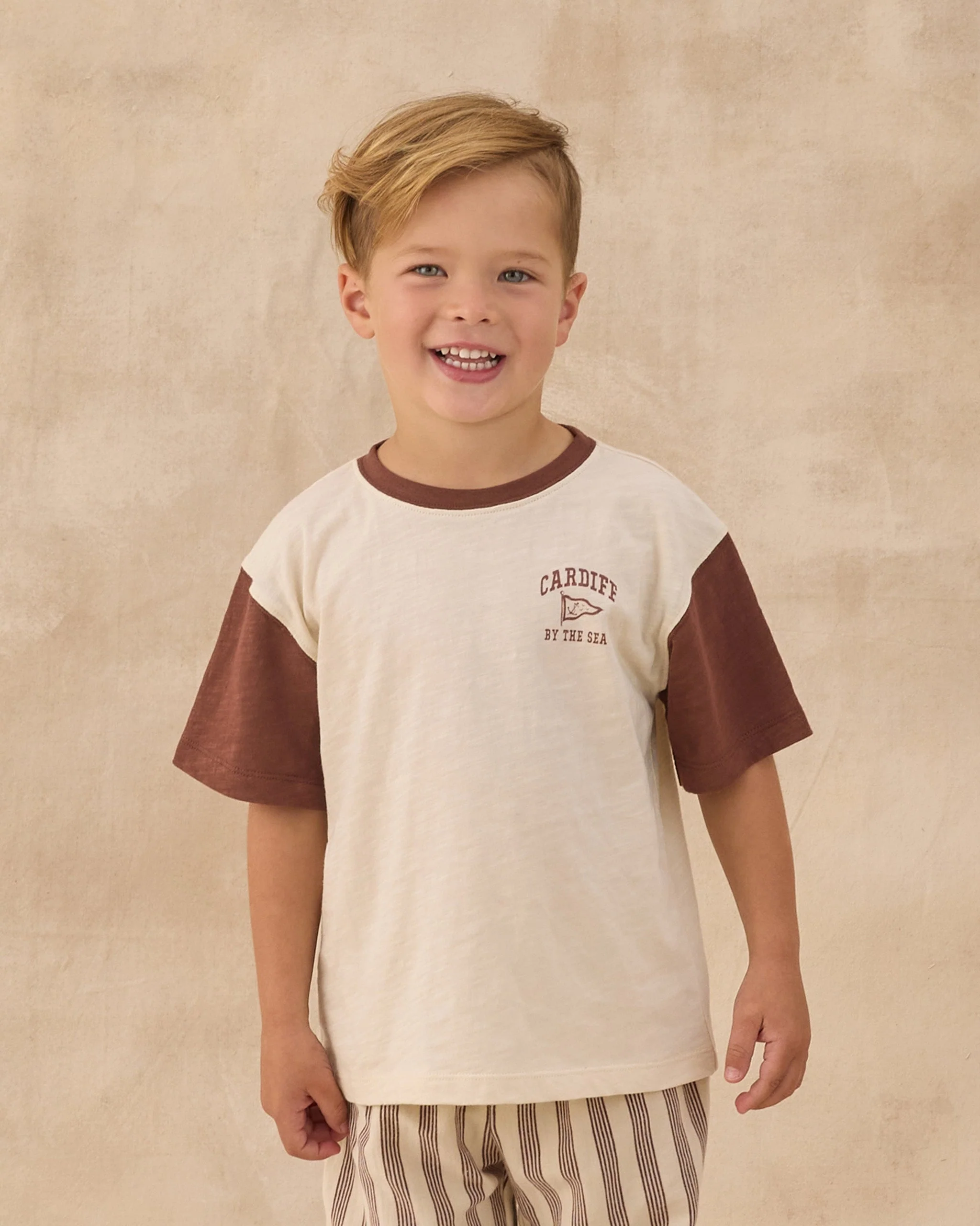 Contrast Short Sleeve Tee Cardiff By The Sea - Image 3