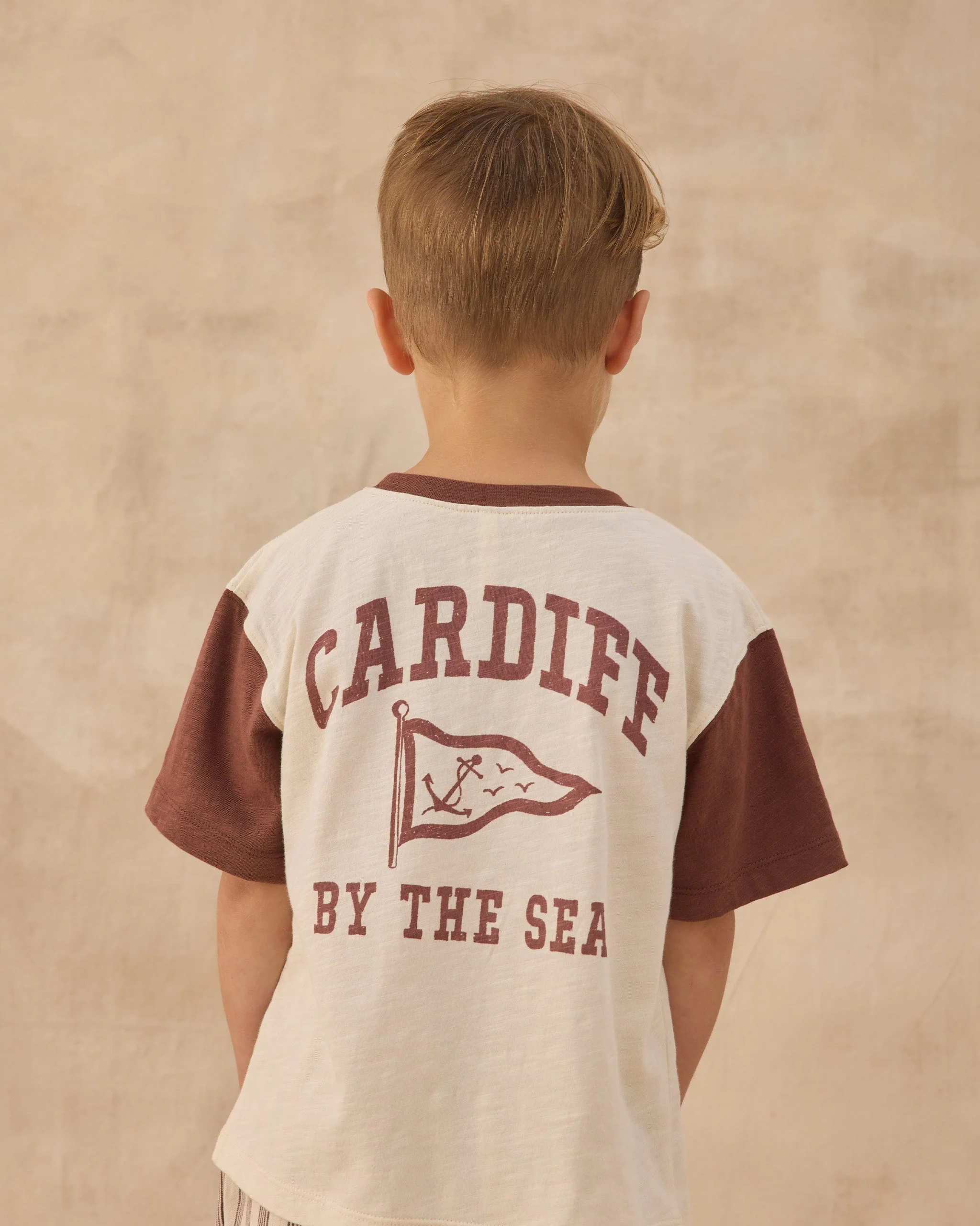 Contrast Short Sleeve Tee Cardiff By The Sea - Image 4