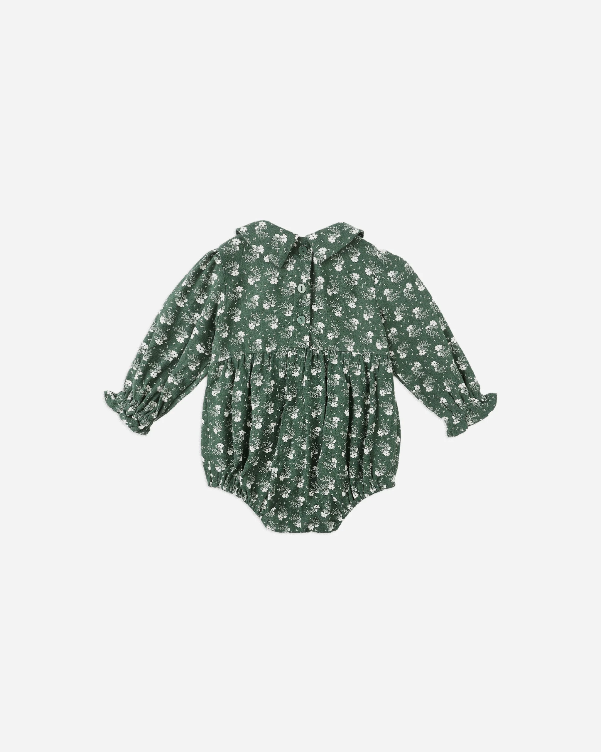 Cora Romper || Green Ditsy - Image 2