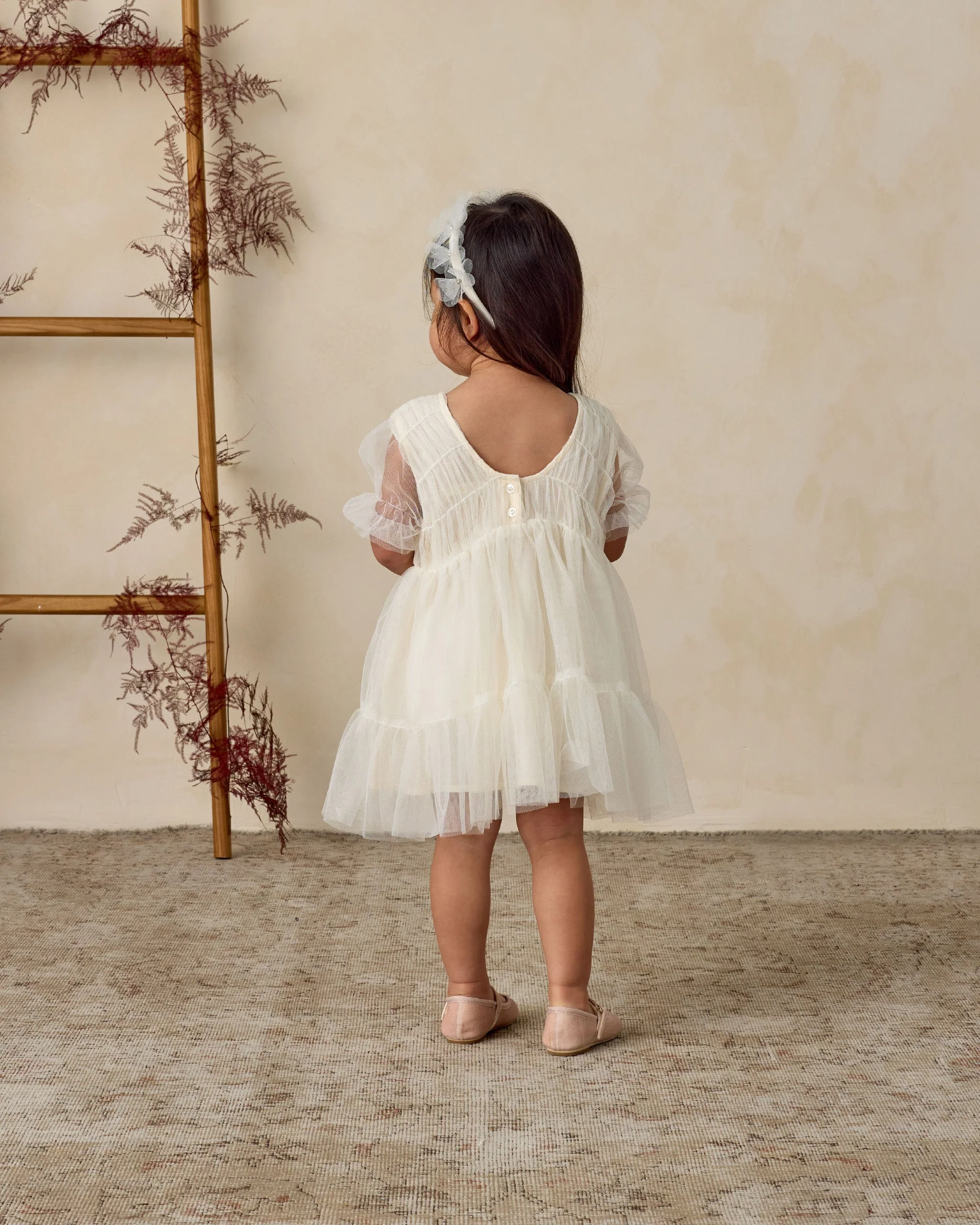 Coralie Dress | Ivory - Image 3