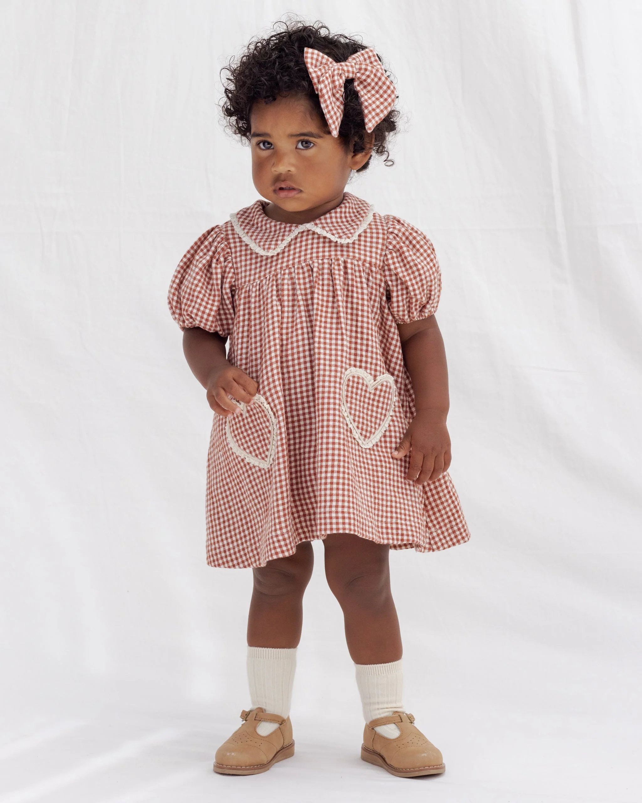 Coraline Dress Red Gingham - Image 2
