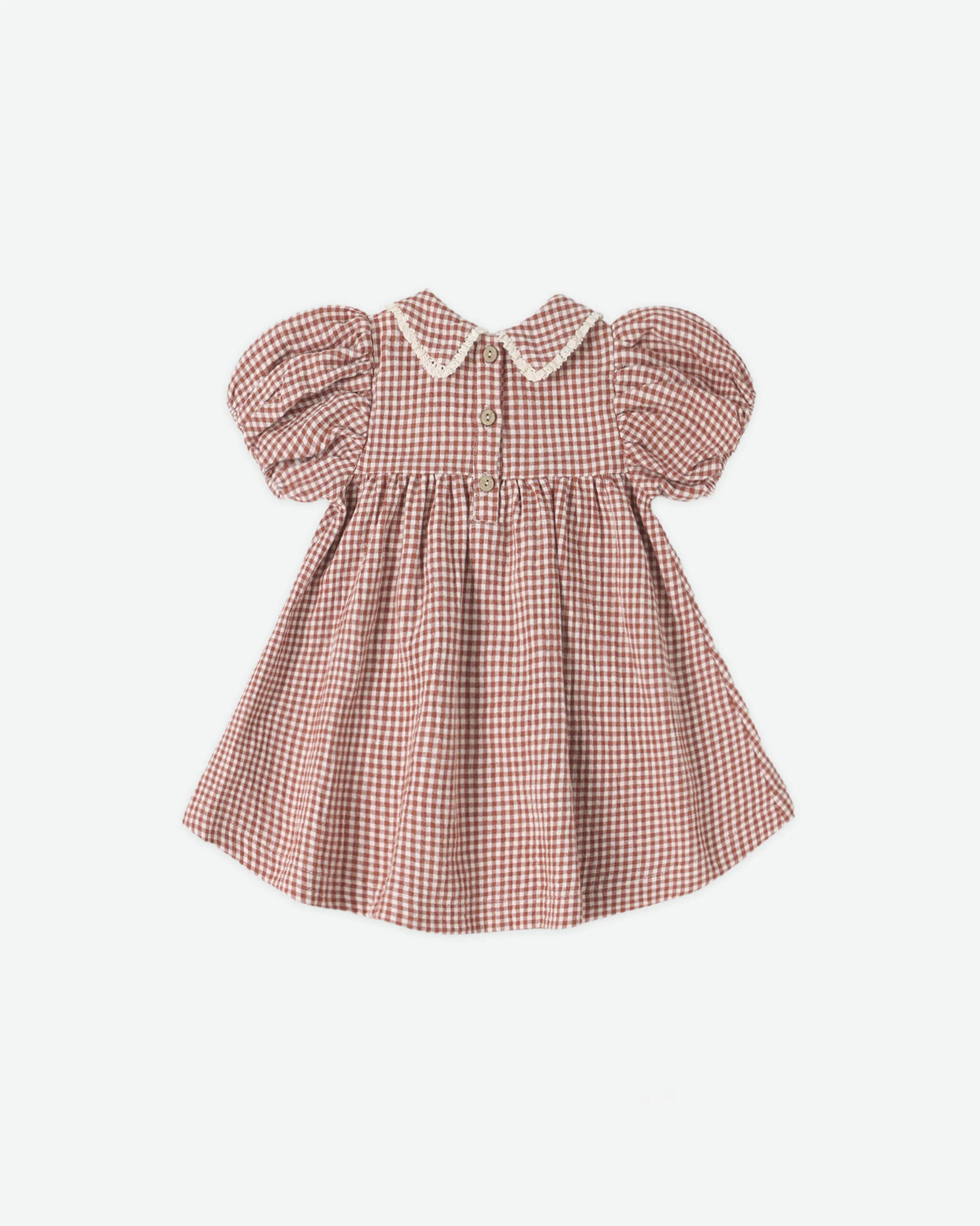 Coraline Dress Red Gingham - Image 4